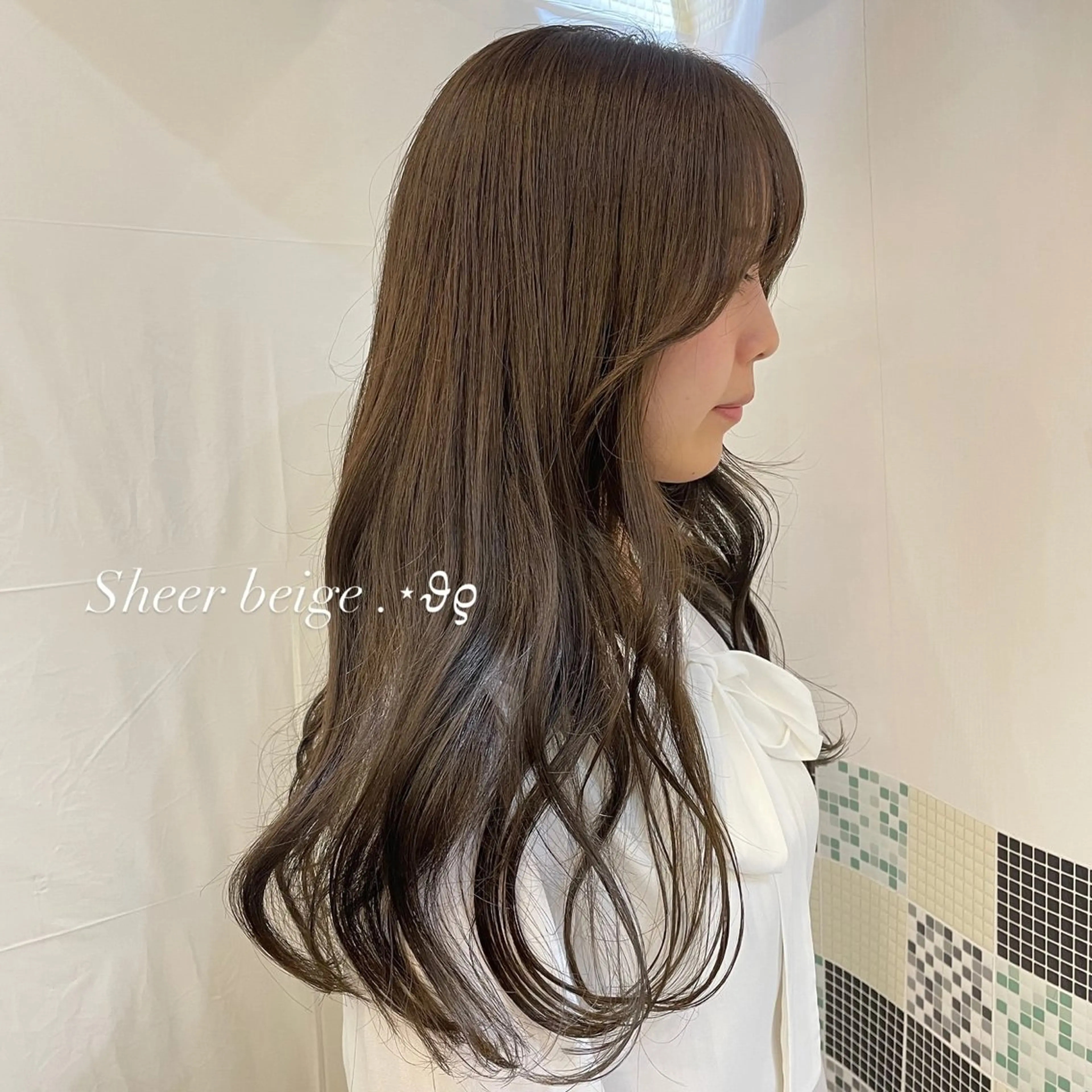 カラー 𝙢𝙞𝙮𝙪🎀 girly hairのヘアスタイル