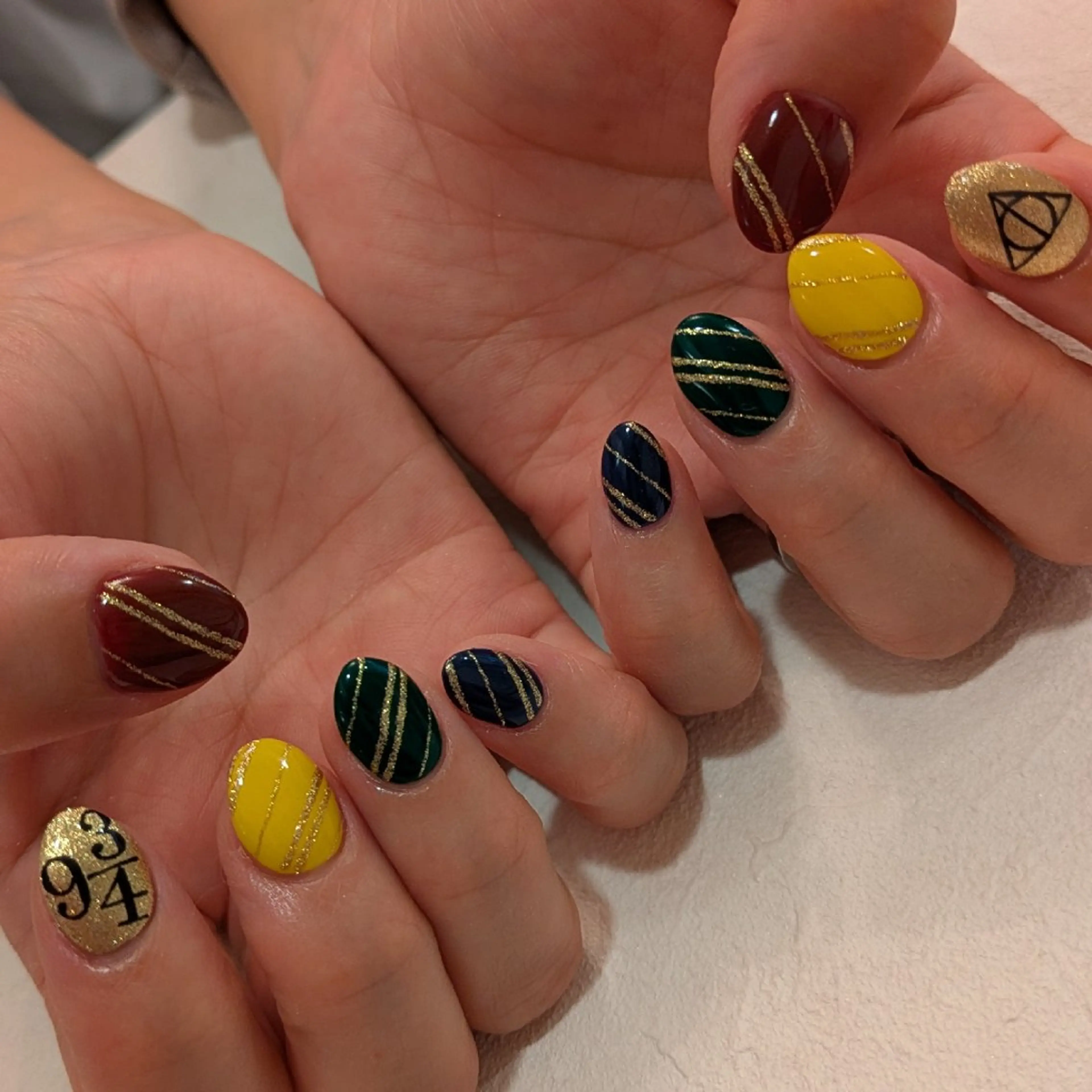 ネイル ジェヌインネイル 河内のネイルデザイン