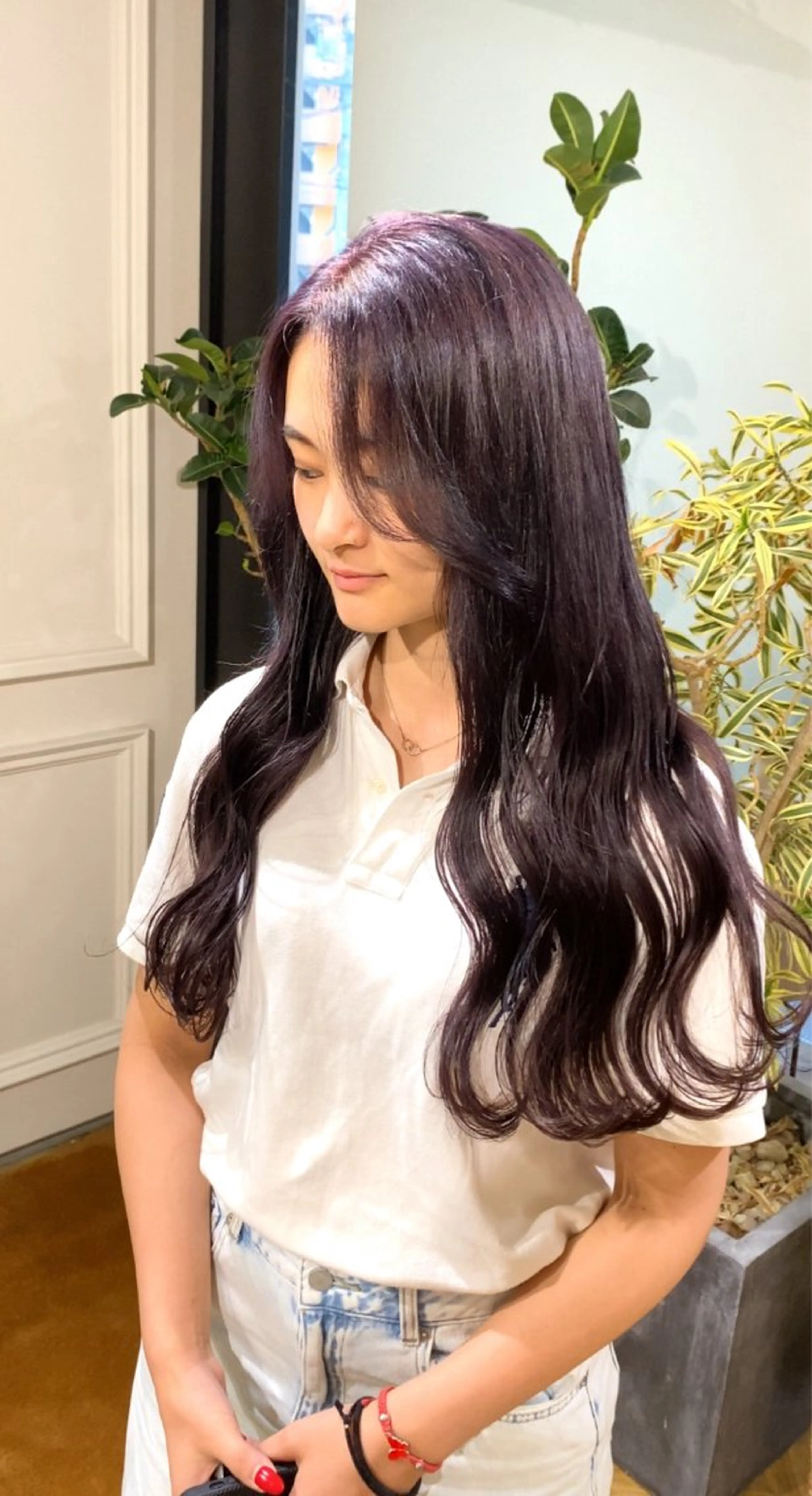 ロング カラー yate'/ Wカラー/小出捷也のヘアスタイル