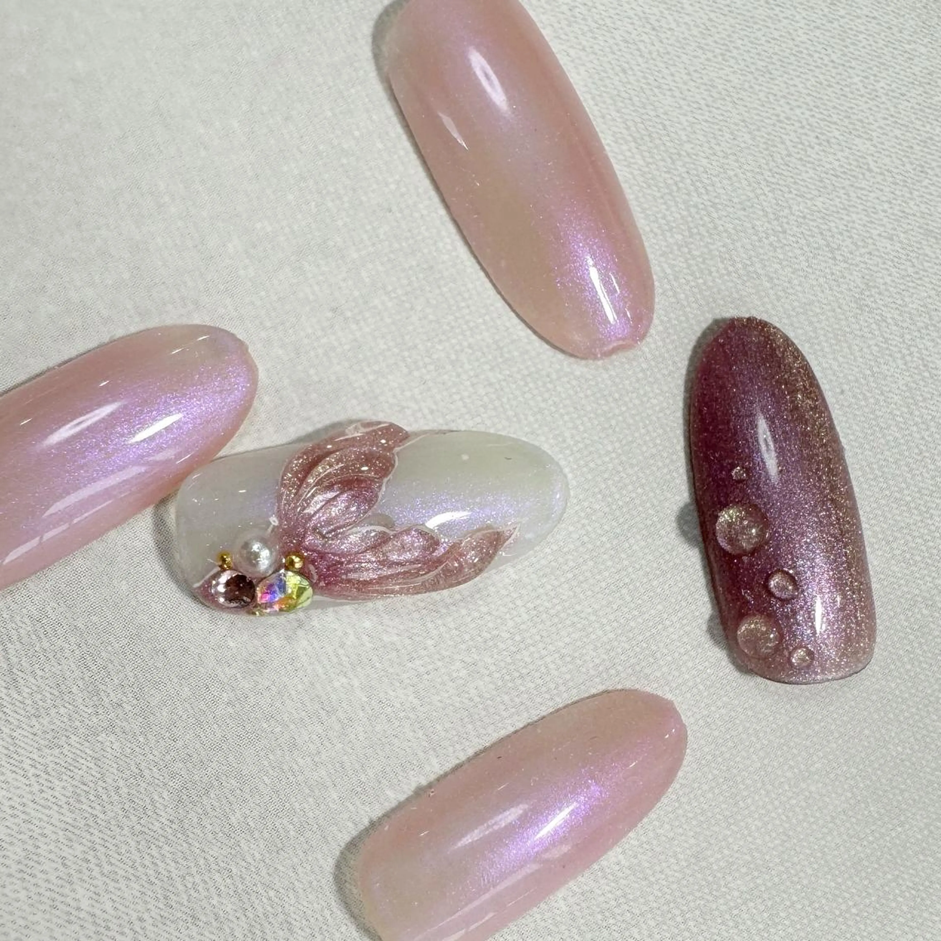 ネイル Myu博多店 かえでのネイルデザイン