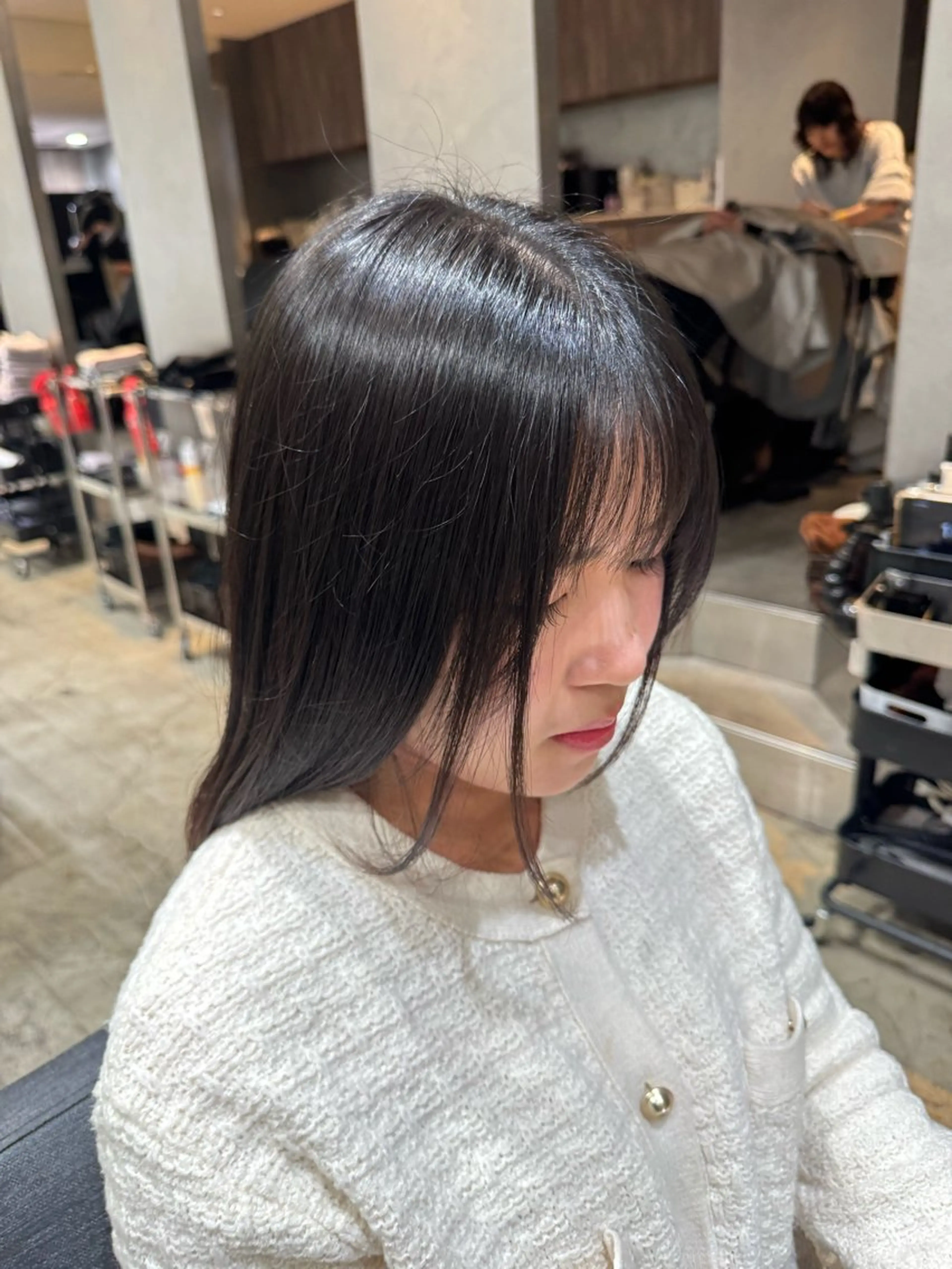 ロング ハイトーン/ショート /レイヤー 福谷 将のヘアスタイル