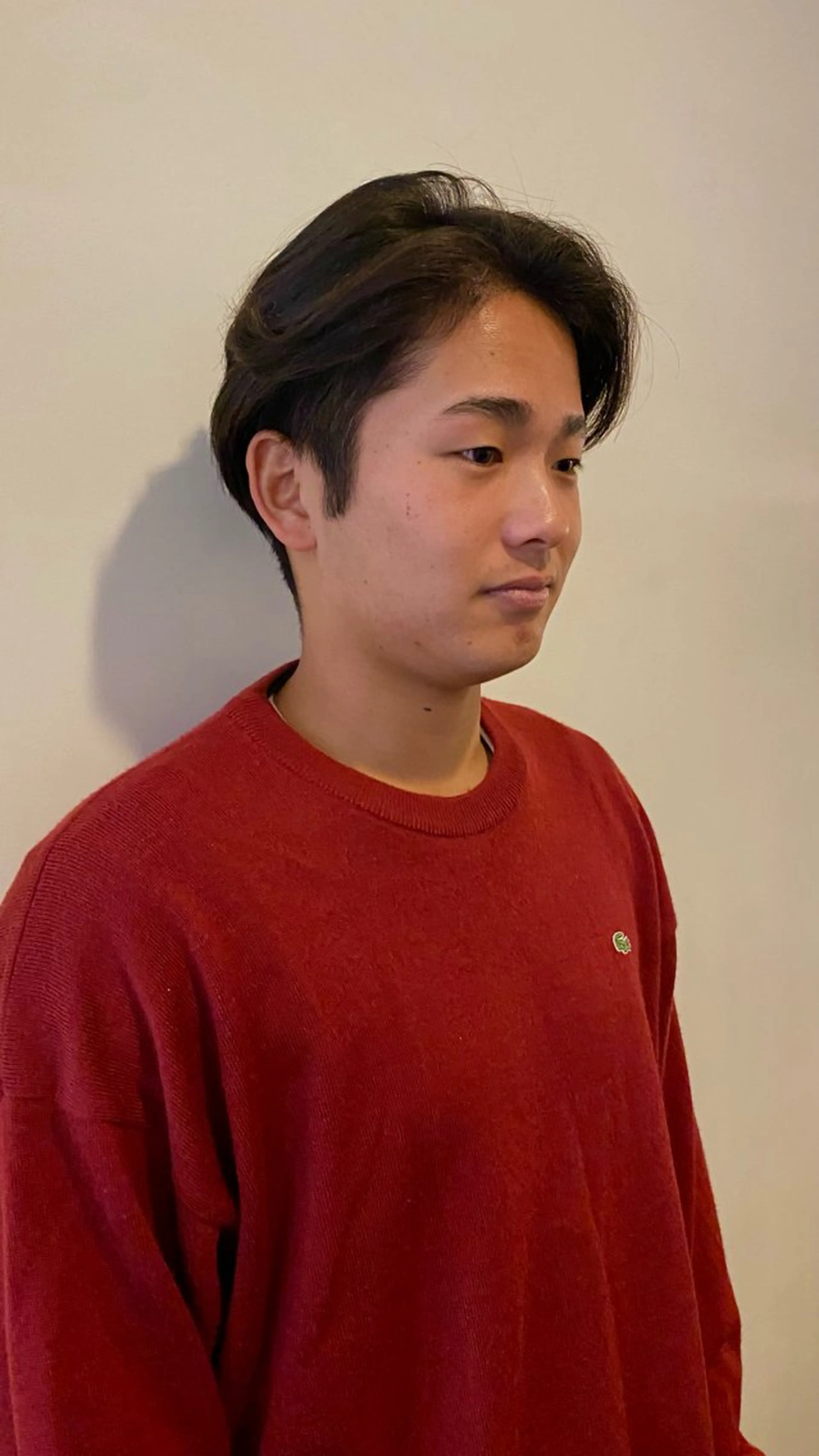 メンズ アイブロウ 髪質改善/レイヤー カット/イソヤトモのヘアスタイル