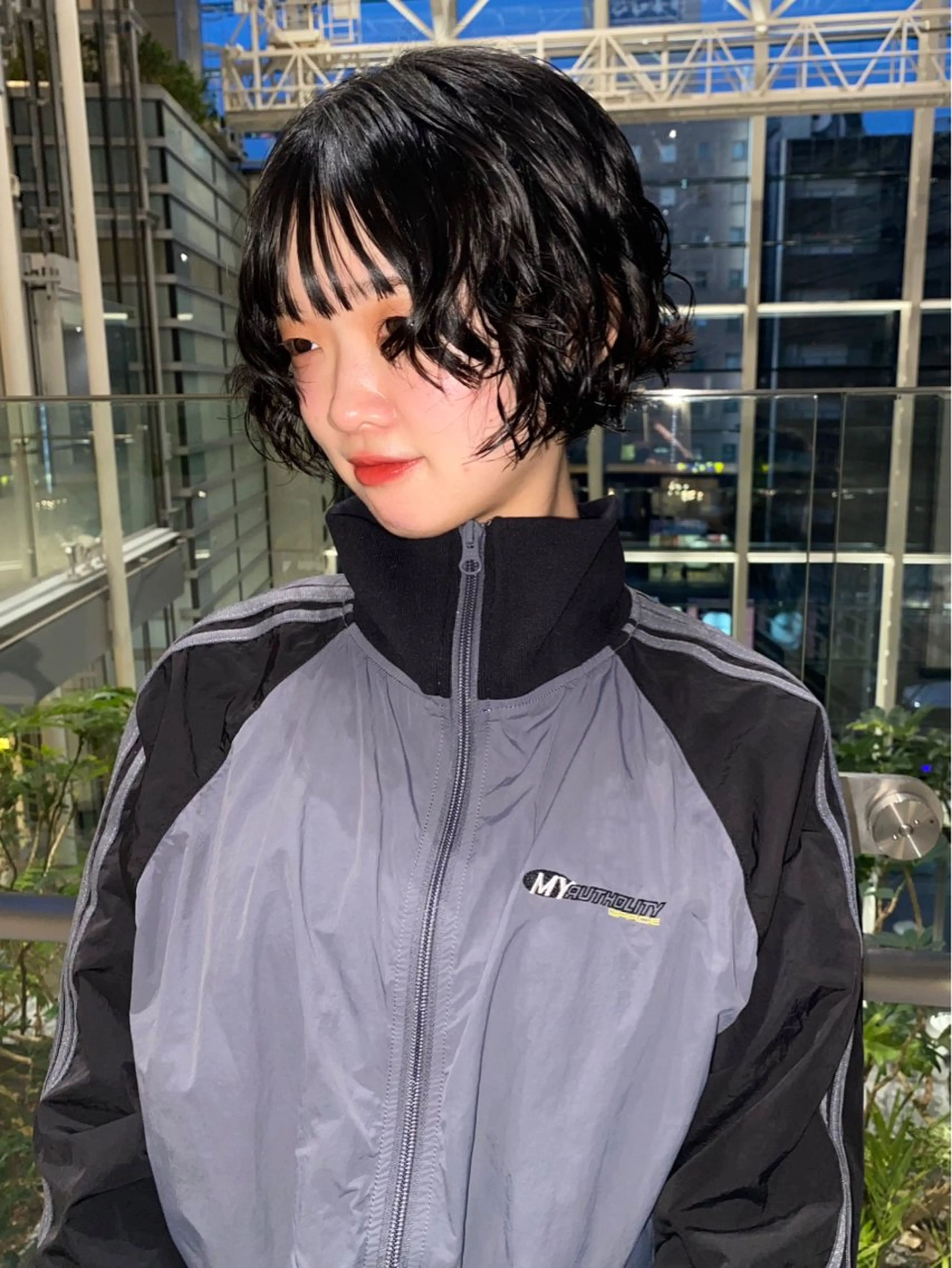 ショート パーマ ボブ カット パーマ mai / linoah˚✧のヘアスタイル