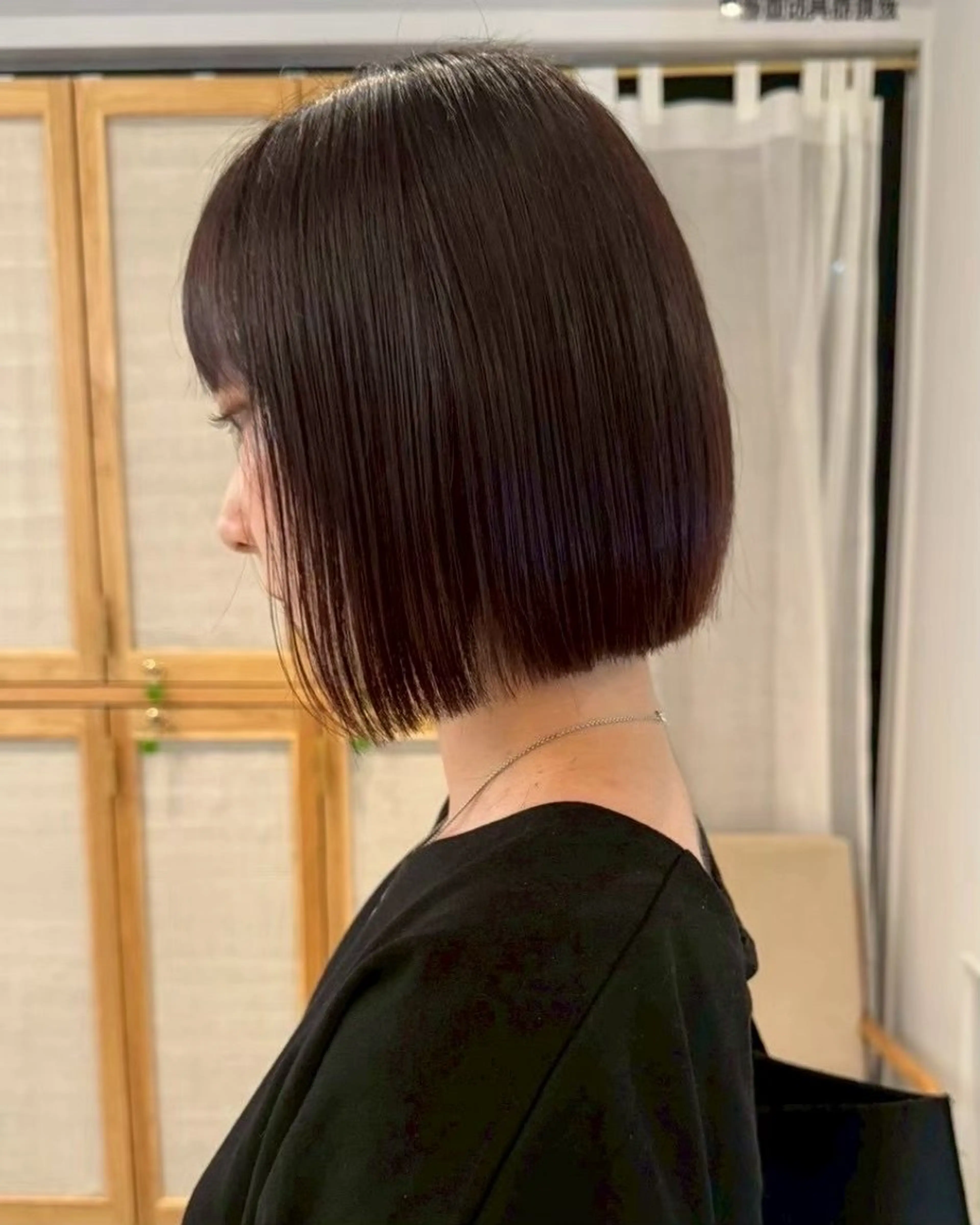 ショート 髪質改善 縮毛矯正 トリートメント nok Kaoriのヘアスタイル