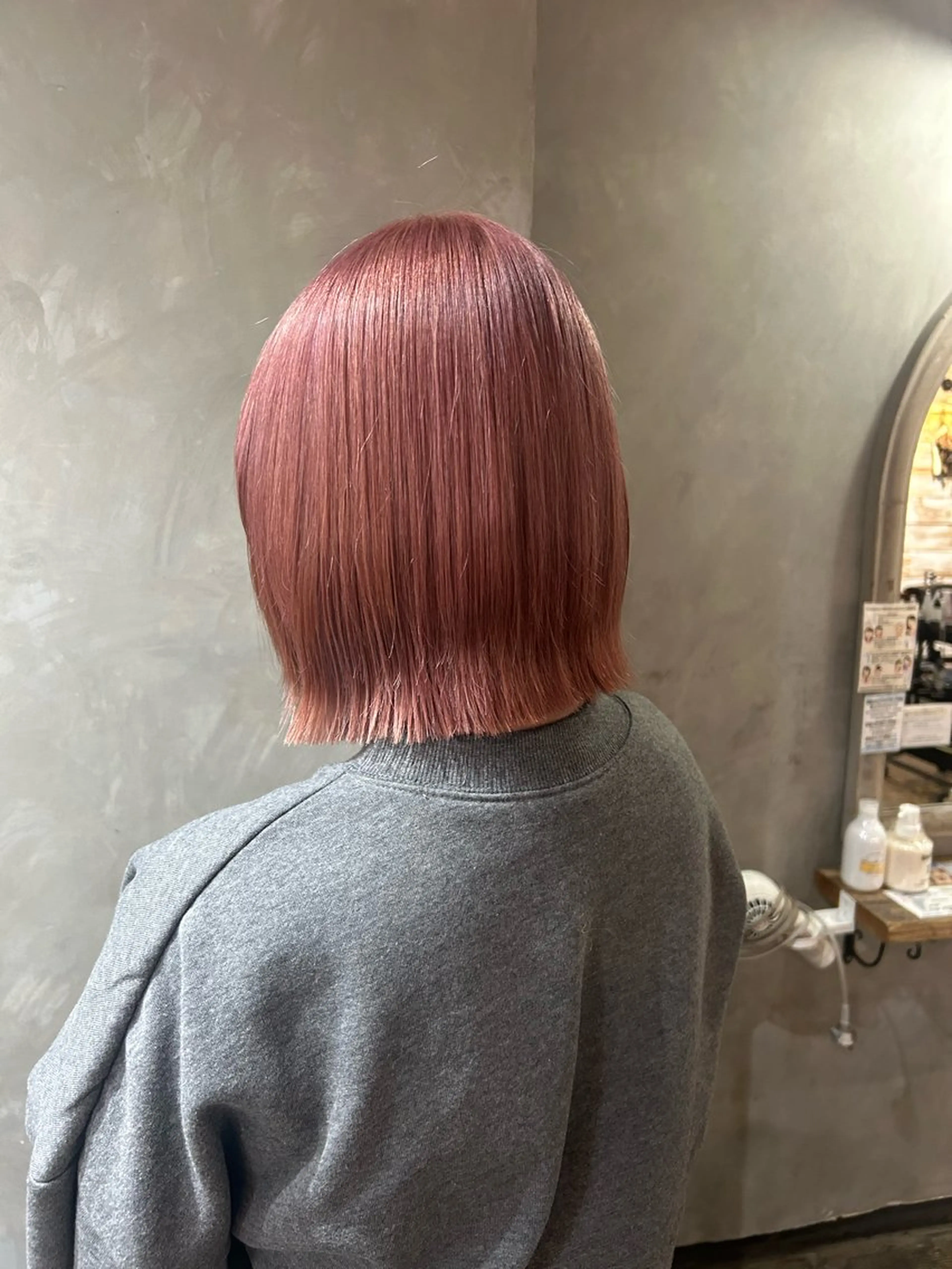 【大人気👑】  ミニモ限定価格✨ケアブリーチWカラー＋小顔カット＋7step treatment🎀✨の写真