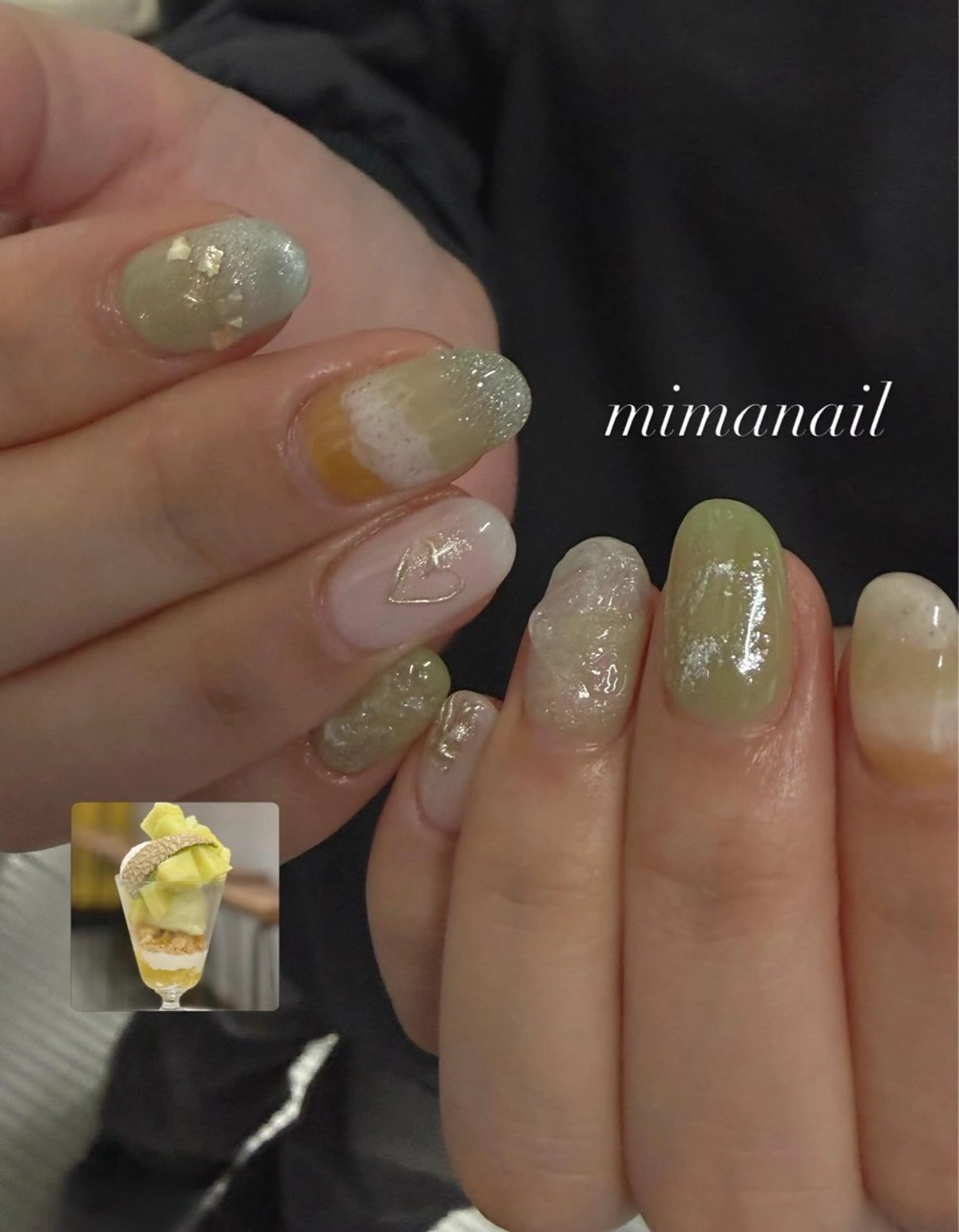 ネイル ハンドネイル mima nailのネイルデザイン