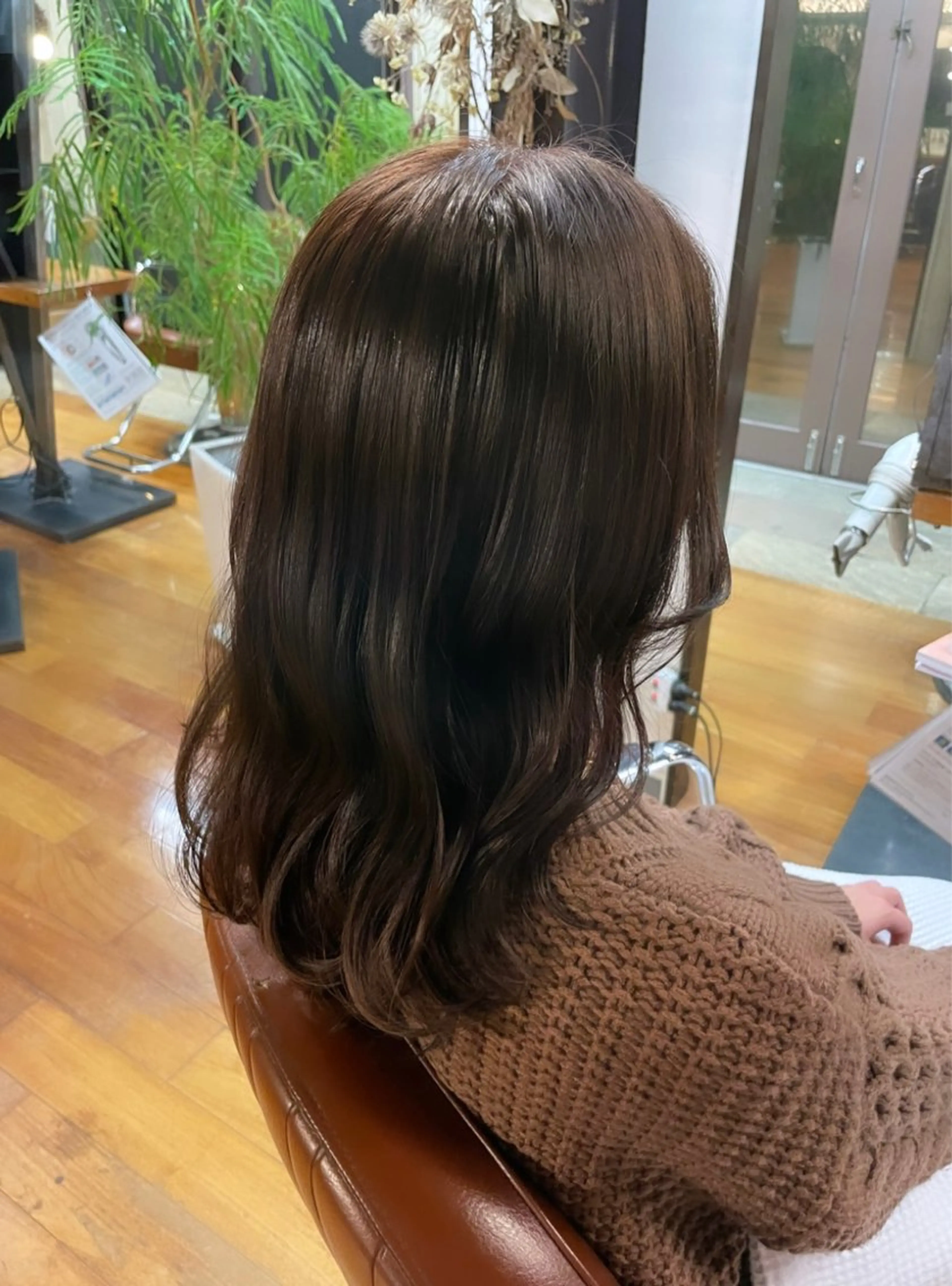 ミディアム パープルカラー ayaka |トレンドヘアのヘアスタイル