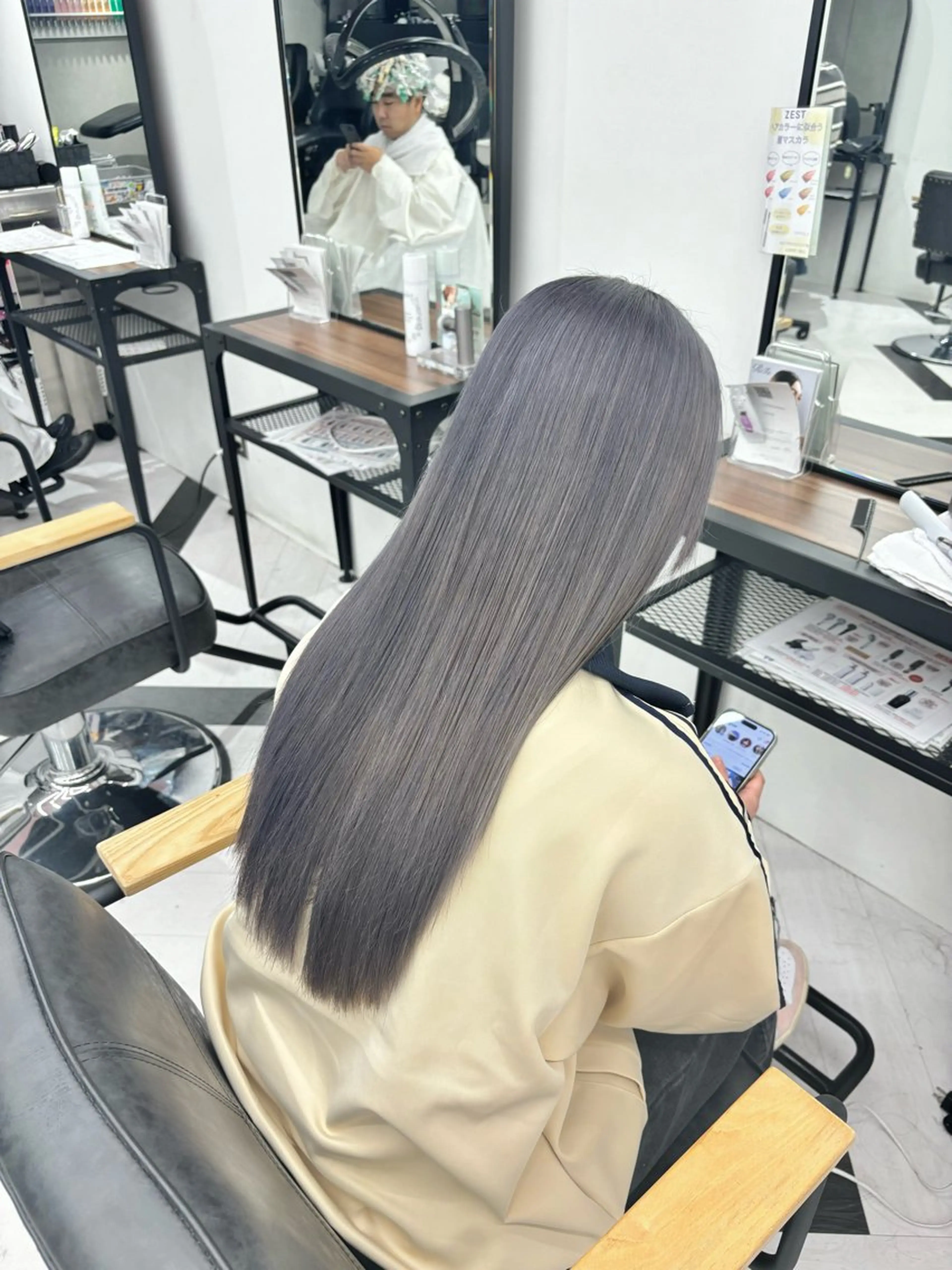 ロング カラー cocoro ✧˖°.のヘアスタイル