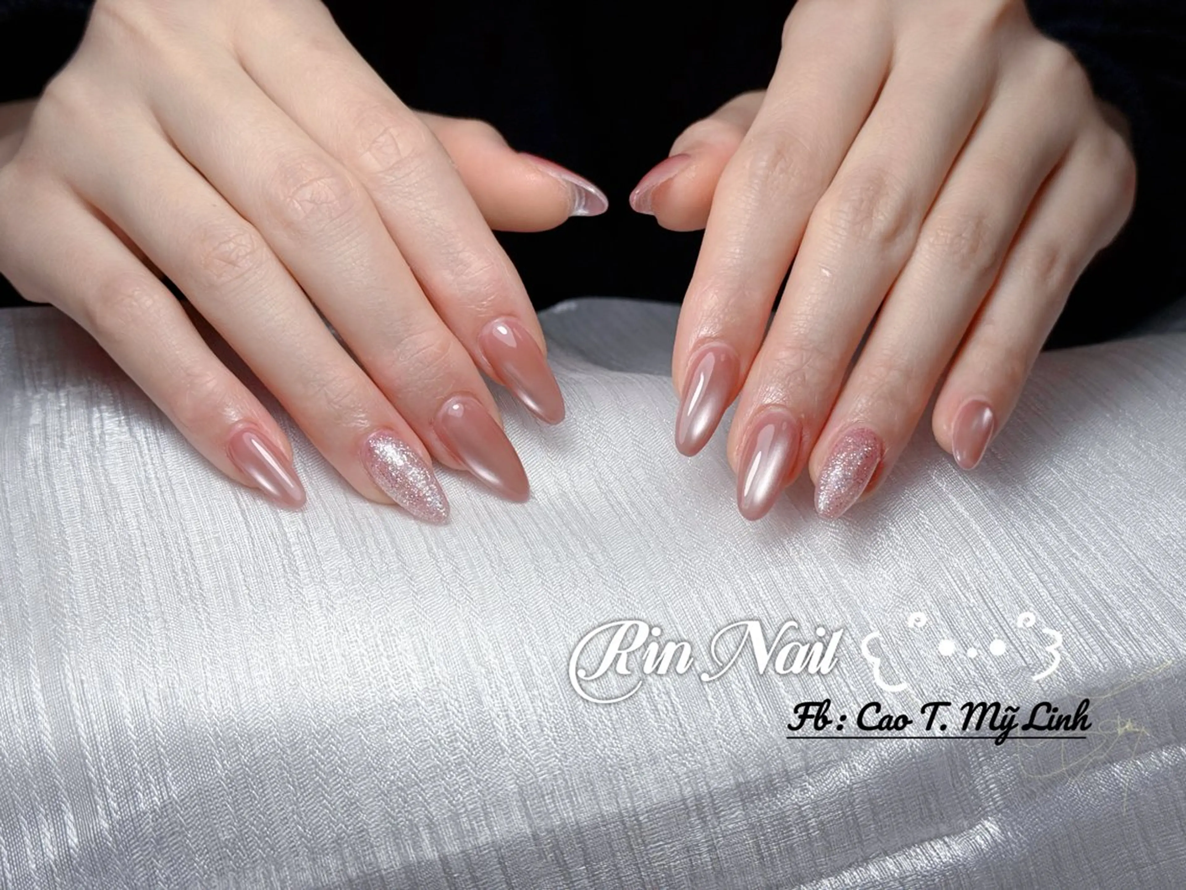 マグネットネイル✨キラキラマグネットネイル✨の写真