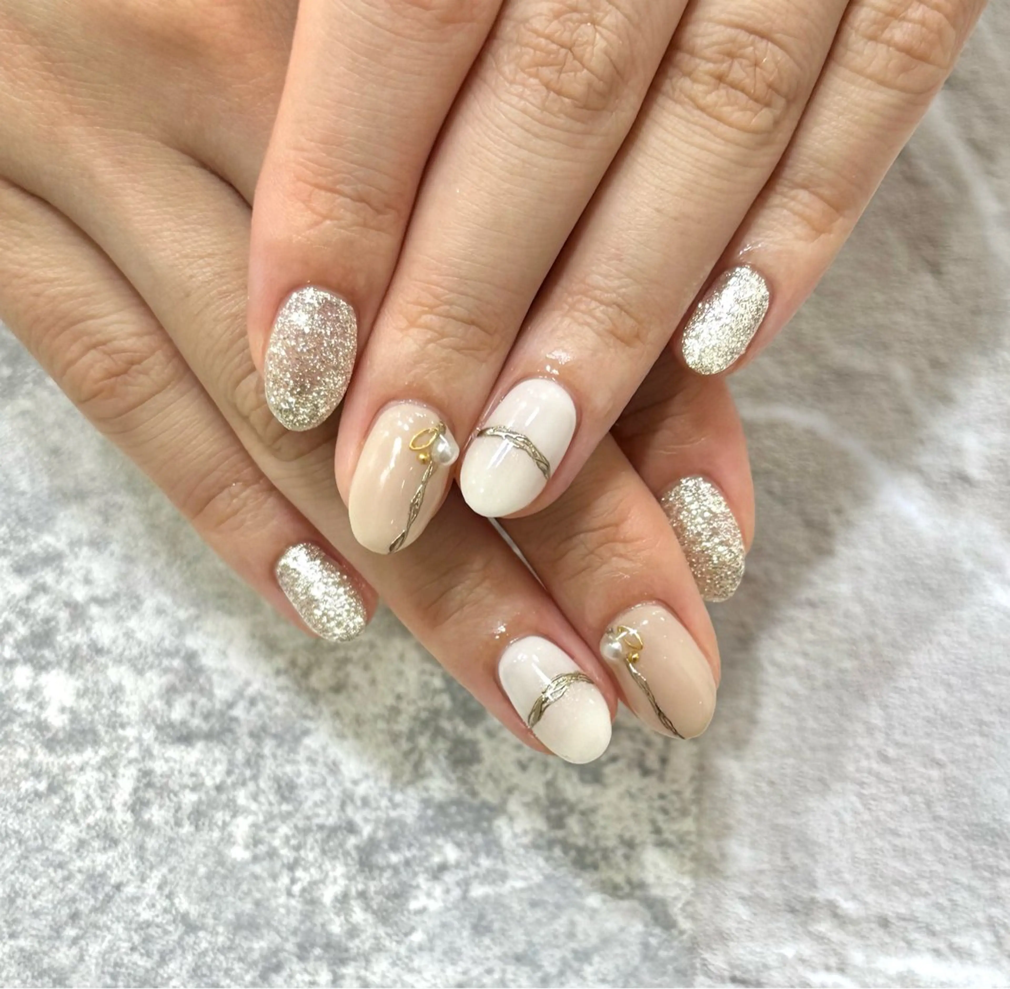 ネイル ハンドネイル Saki _Grancieuxのネイルデザイン