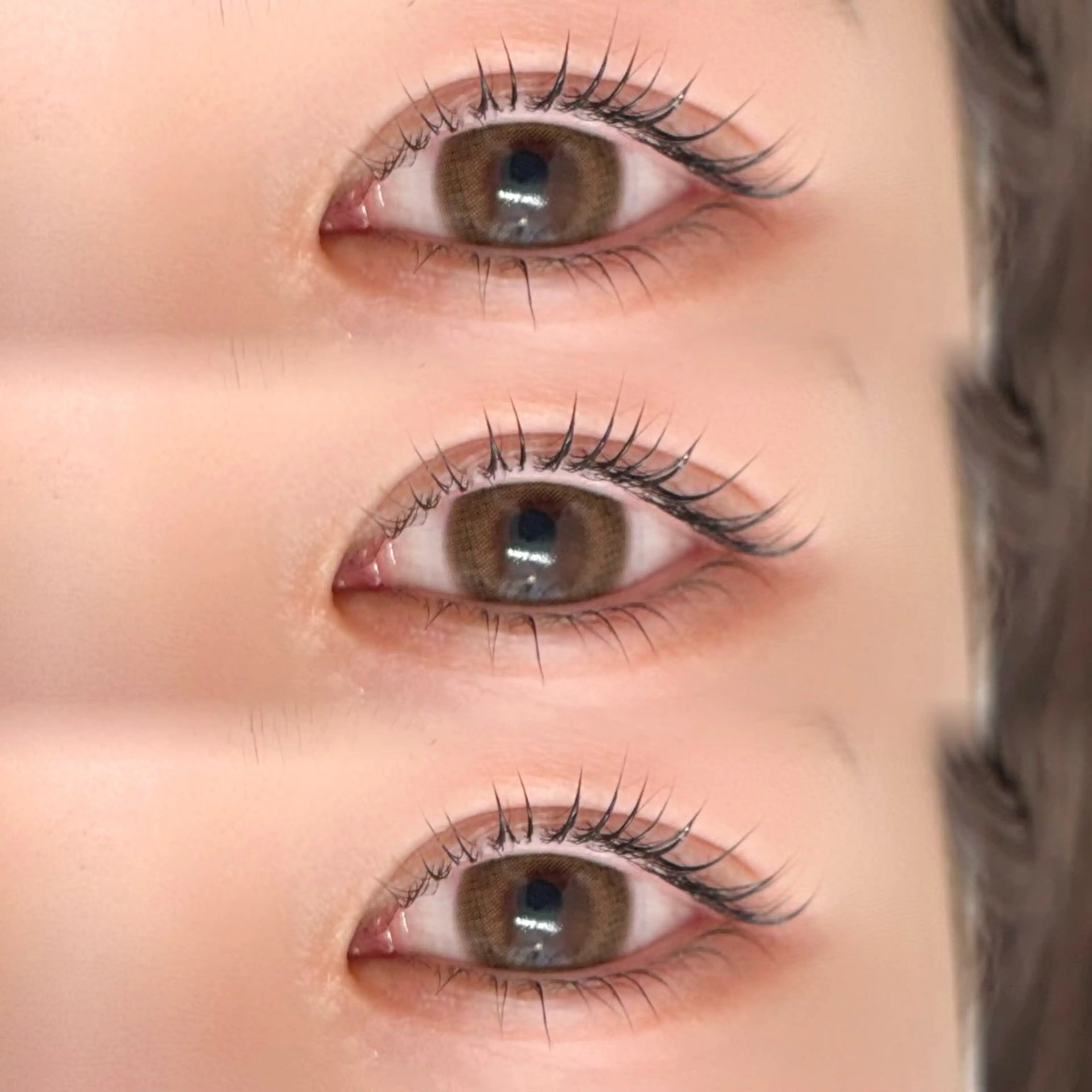 マツエク・マツパ 束感まつ毛 パリジェンヌラッシュリフト 下まつげエクステ マツパ meg .のマツエク・マツパデザイン