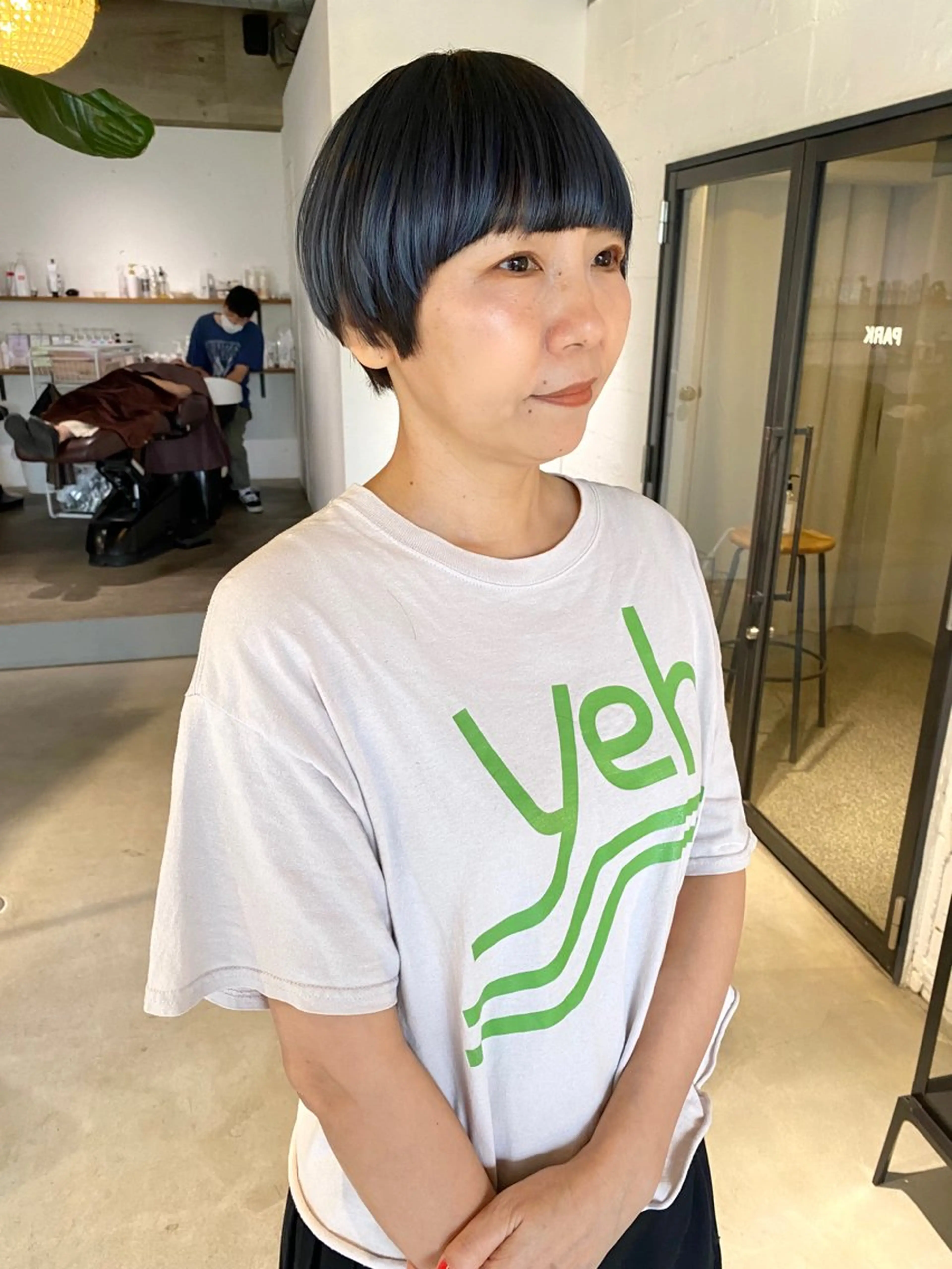 ショート ショートヘア 聖 来のヘアスタイル