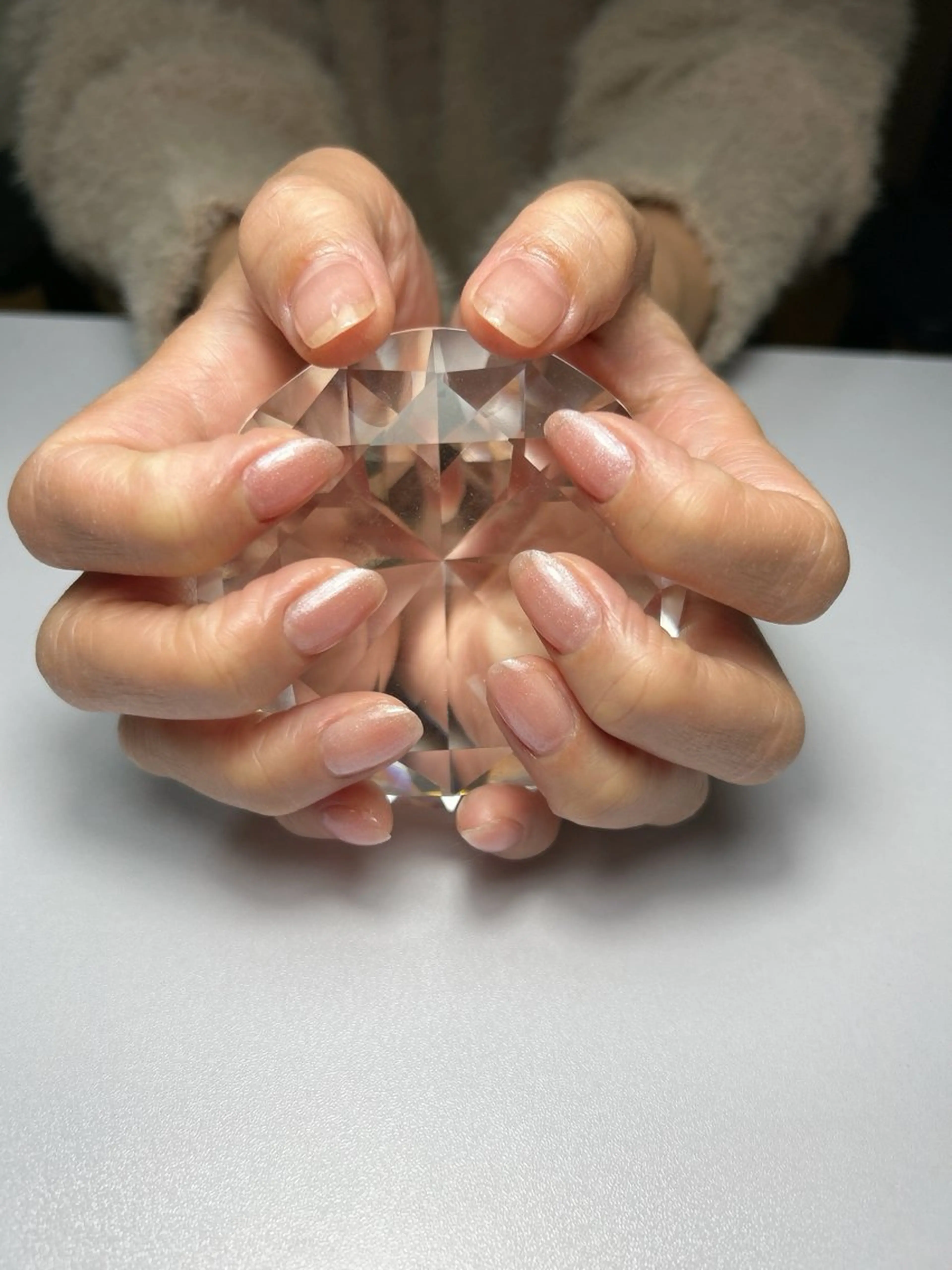 ネイル ラメ(グリッター) ワンカラーネイル シンプルネイル 木村 弘美のネイルデザイン