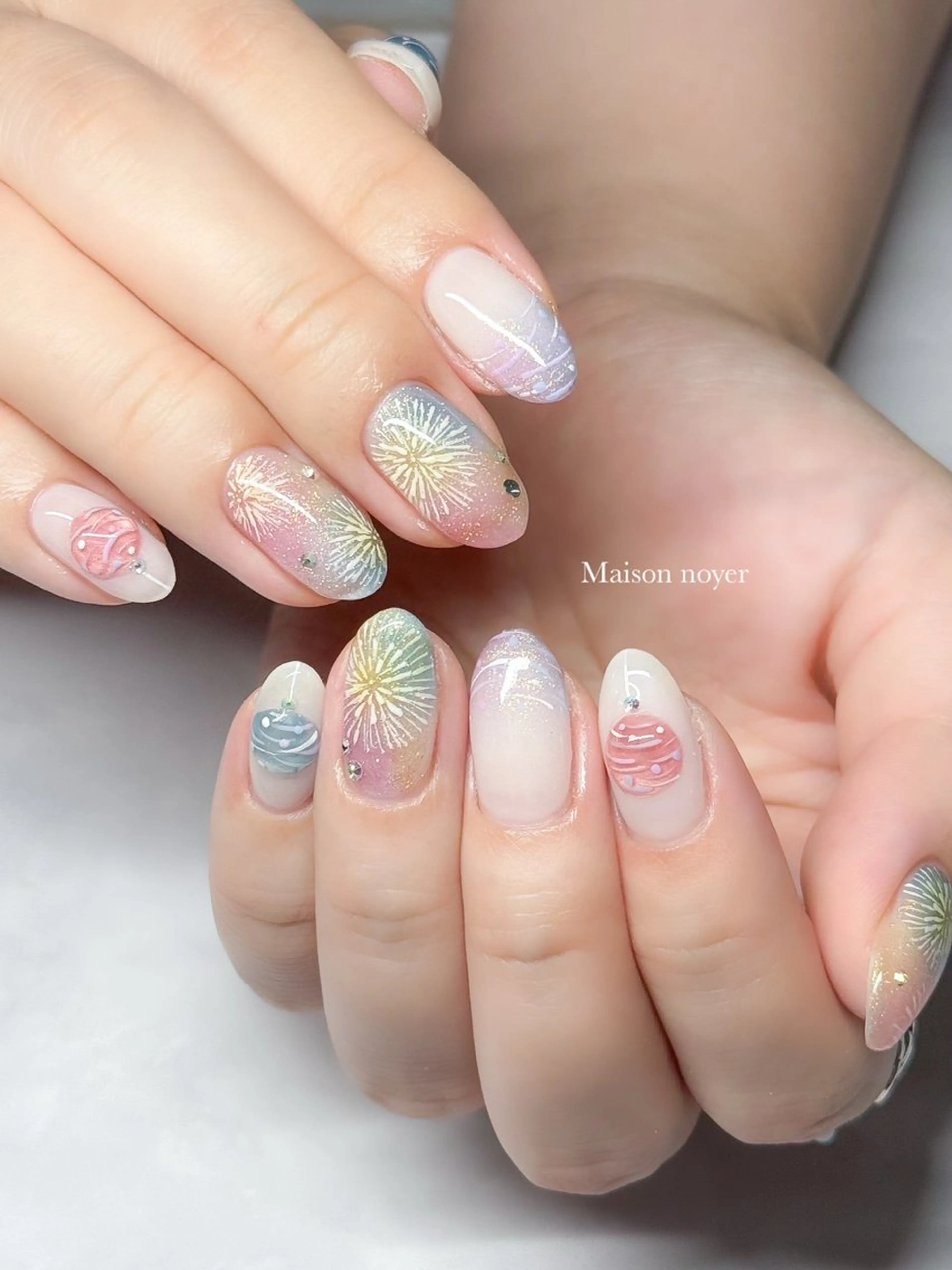 ネイル ハンドネイル Maison noyerのネイルデザイン