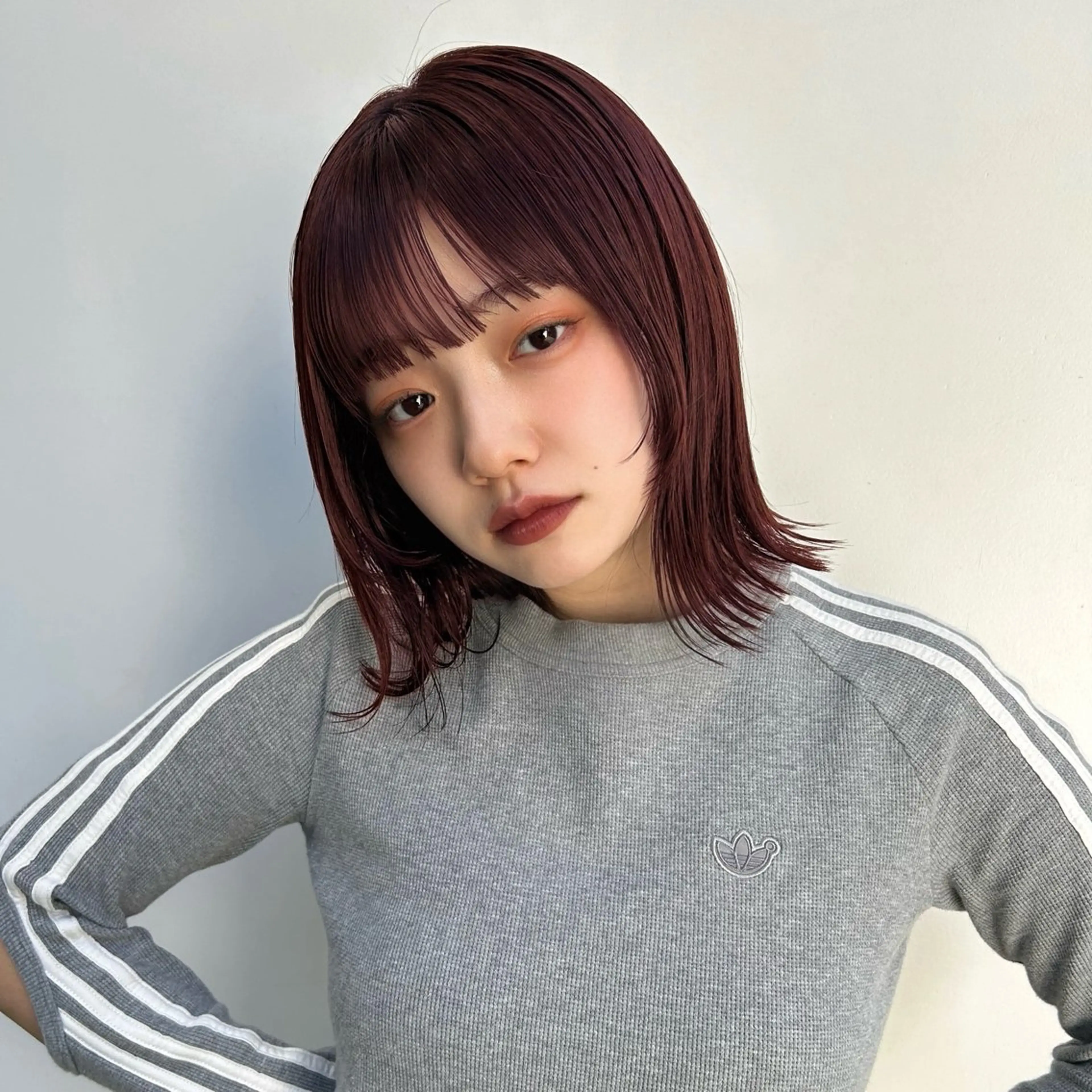 ミディアム ヘアカラー トリートメント ヘアセット 🌸透明感/レイヤー / 栗林 彩🌸のヘアスタイル