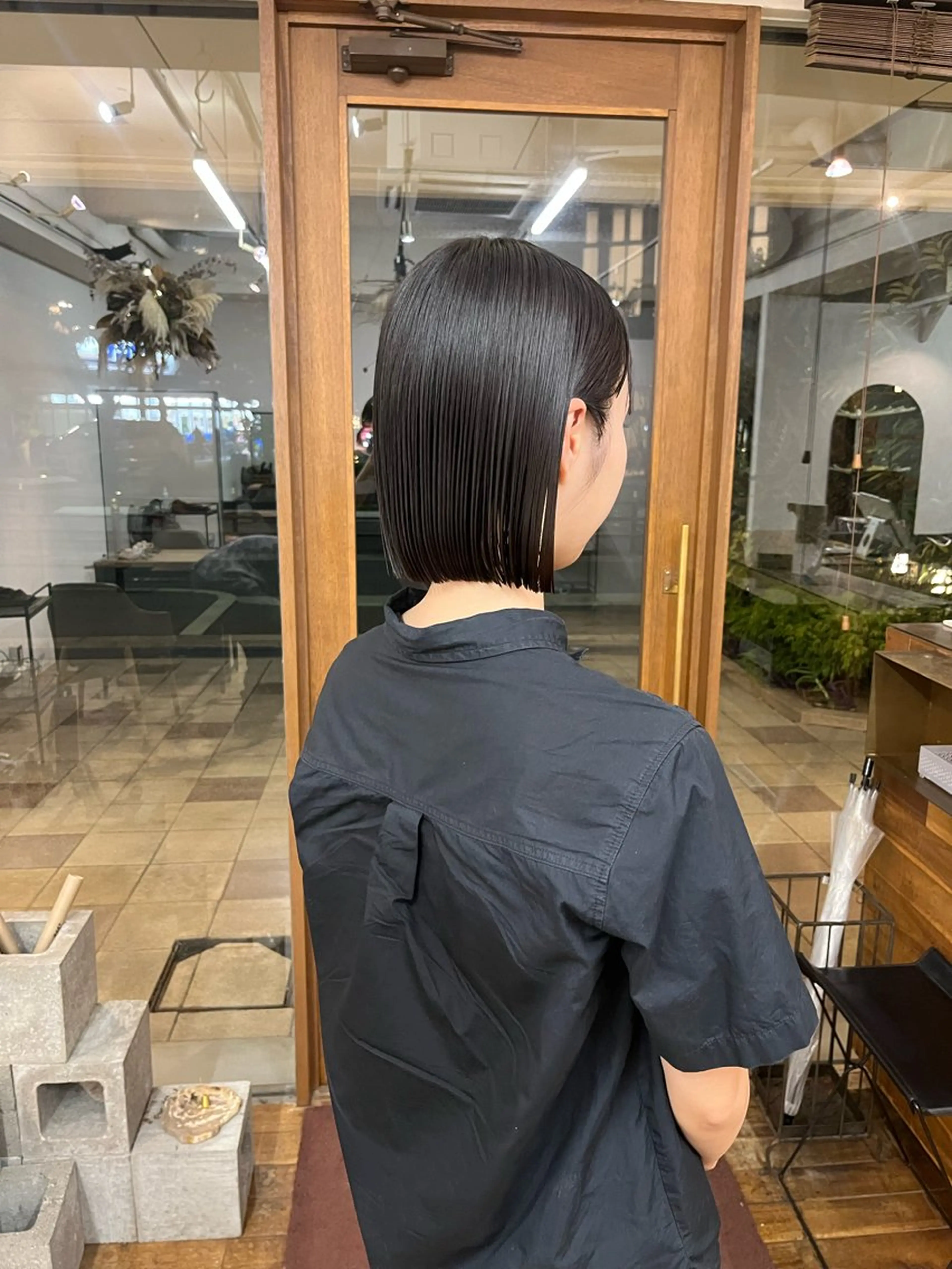 ショート ボブ 三浦 ふたばのヘアスタイル