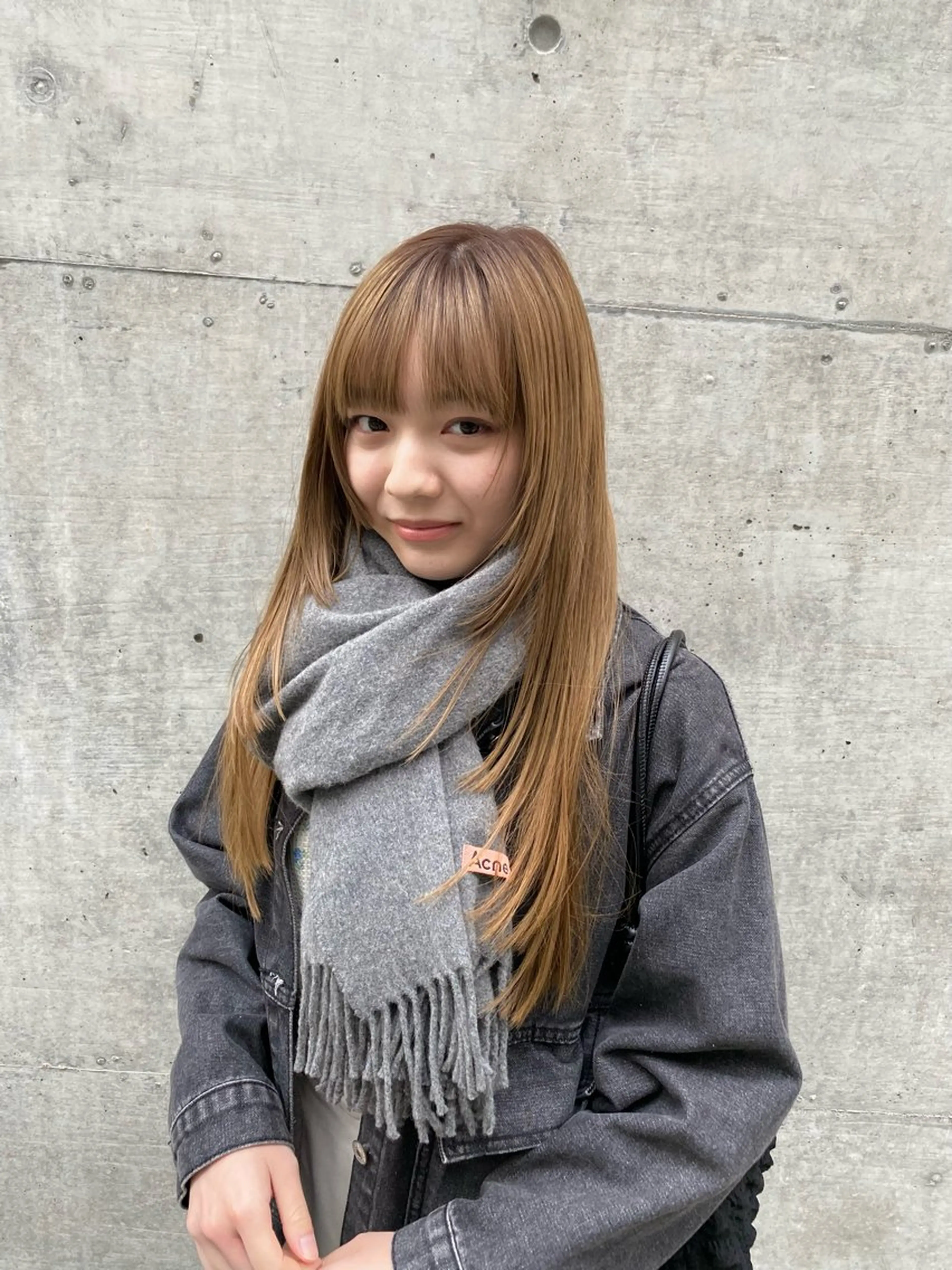 ロング カラー ウチダ ユウヤのヘアスタイル