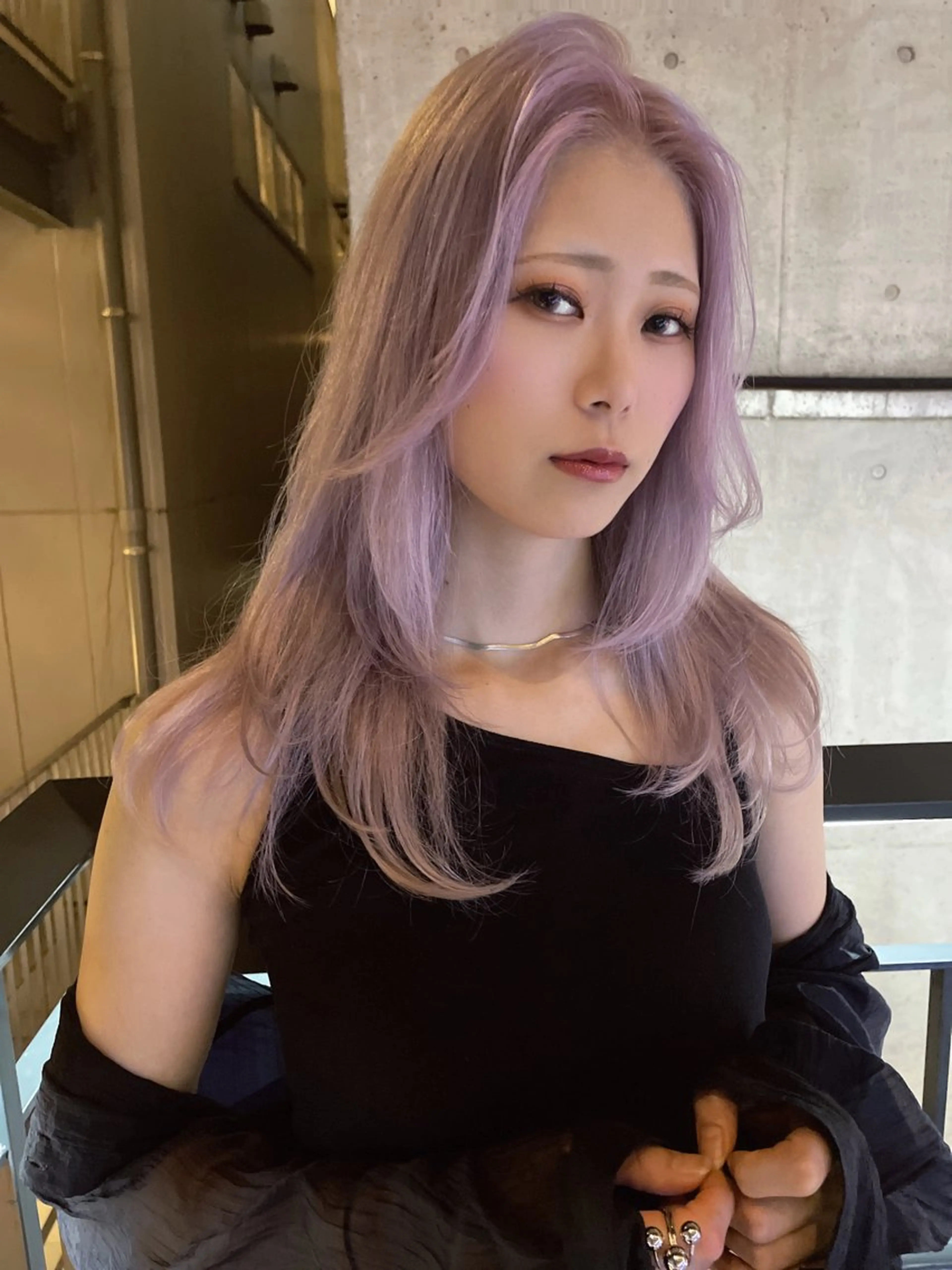 ロング レイヤーカット AIRI layer cut hairのヘアスタイル