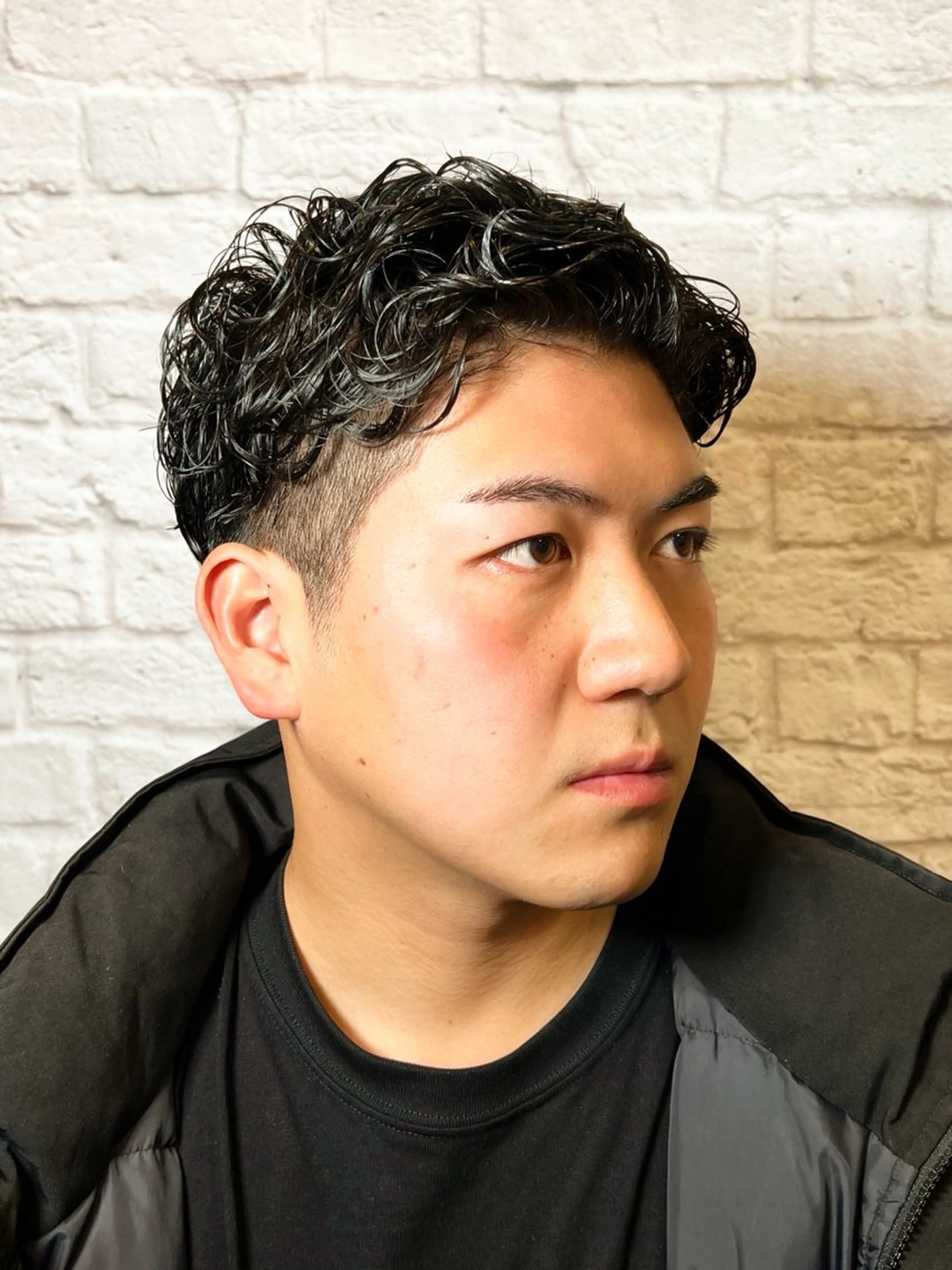 ショート カラー パーマ ヘアアレンジ メンズ メンズカット/パーマ 山崎航平💈のヘアスタイル