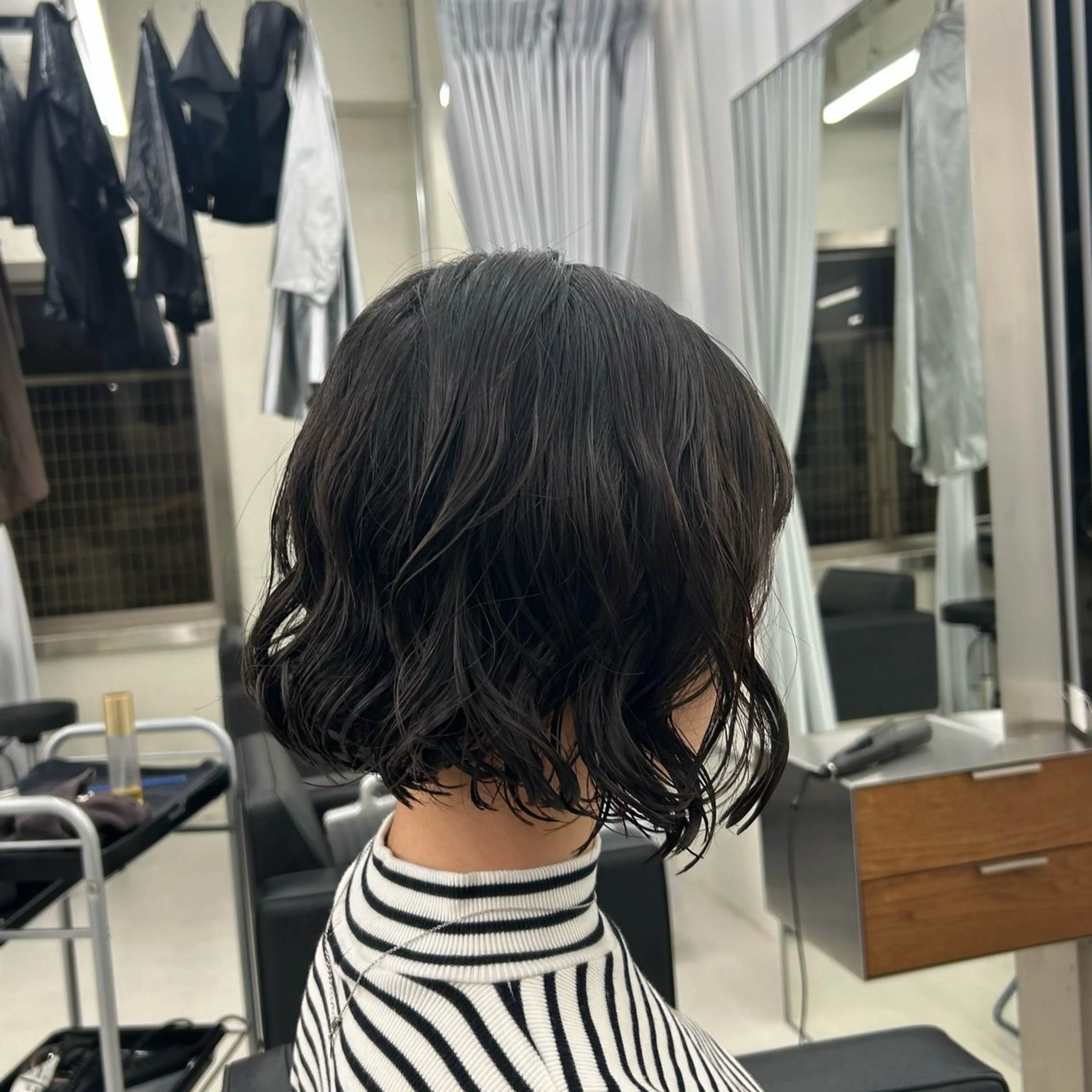 ミディアム パーマ レディース パーマ/ 田中育斗のヘアスタイル