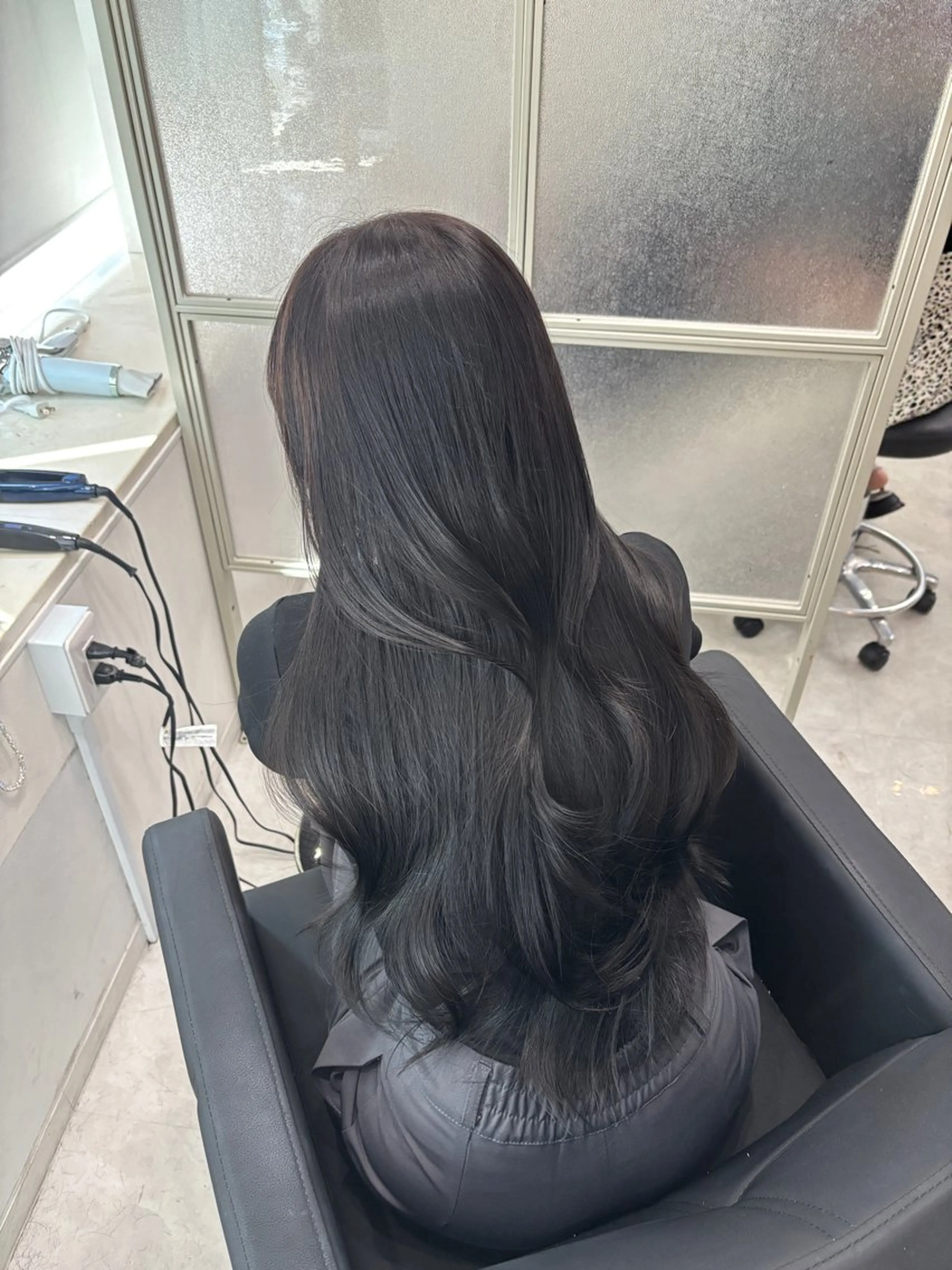 ロング レイヤーカット カット ヘアカラー 韓国ヘア/髪質改善 /natsuki🧸のヘアスタイル