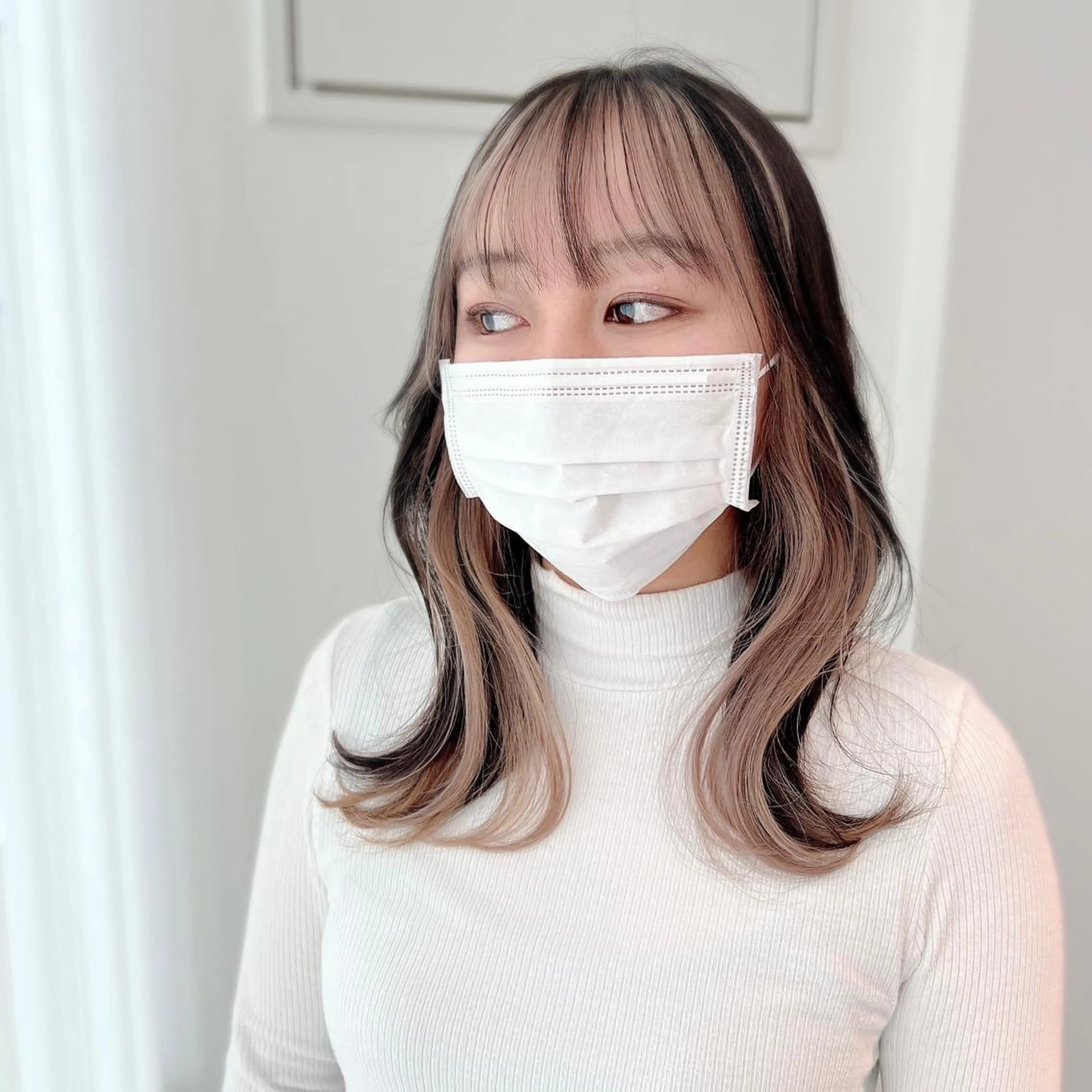 インナーカラー+オンカラー(全体)+カット+ULTOWA水素Tr￥21800の写真