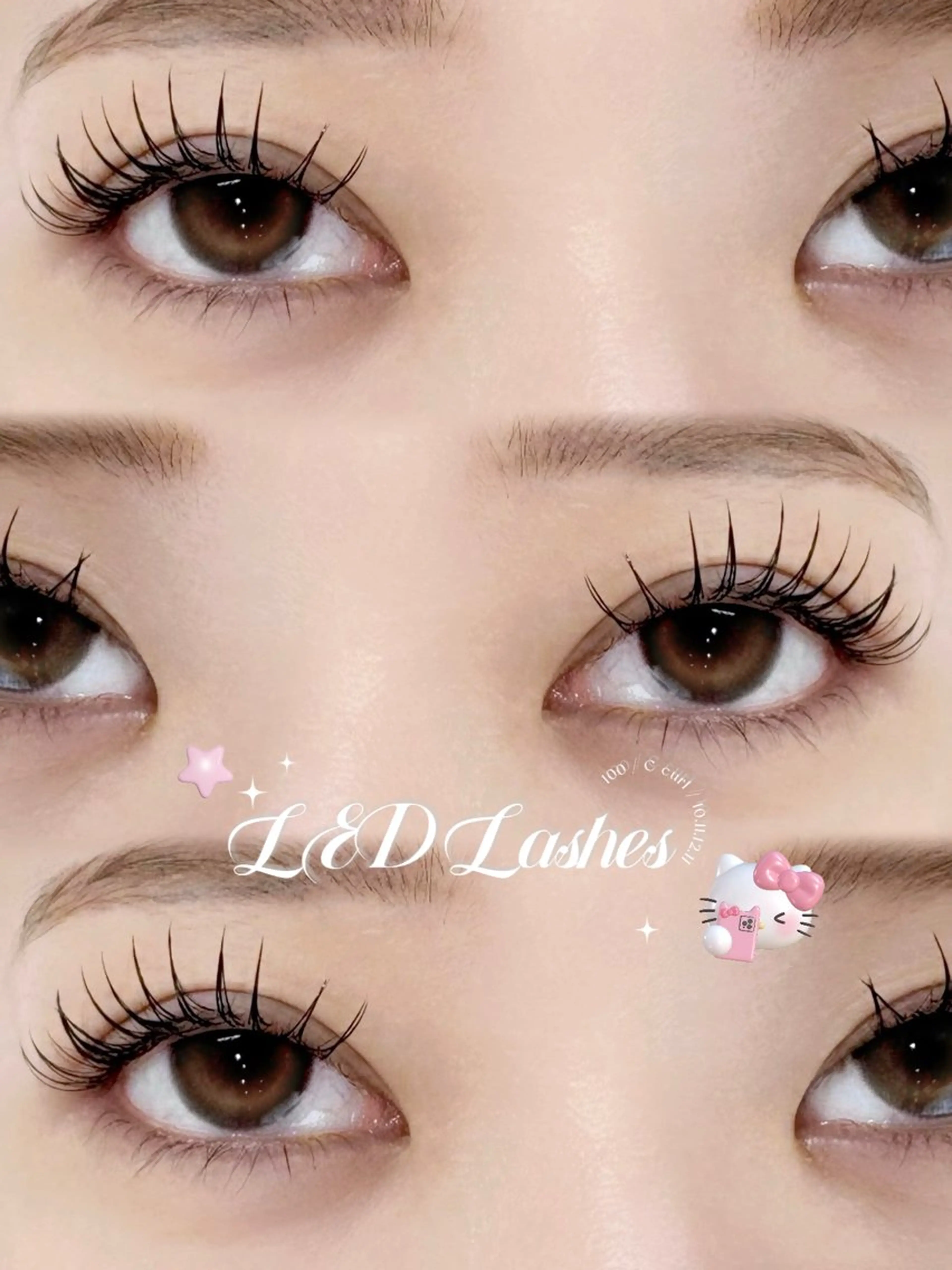 【新規】LEDマツエク🪩♡フラット100本の写真