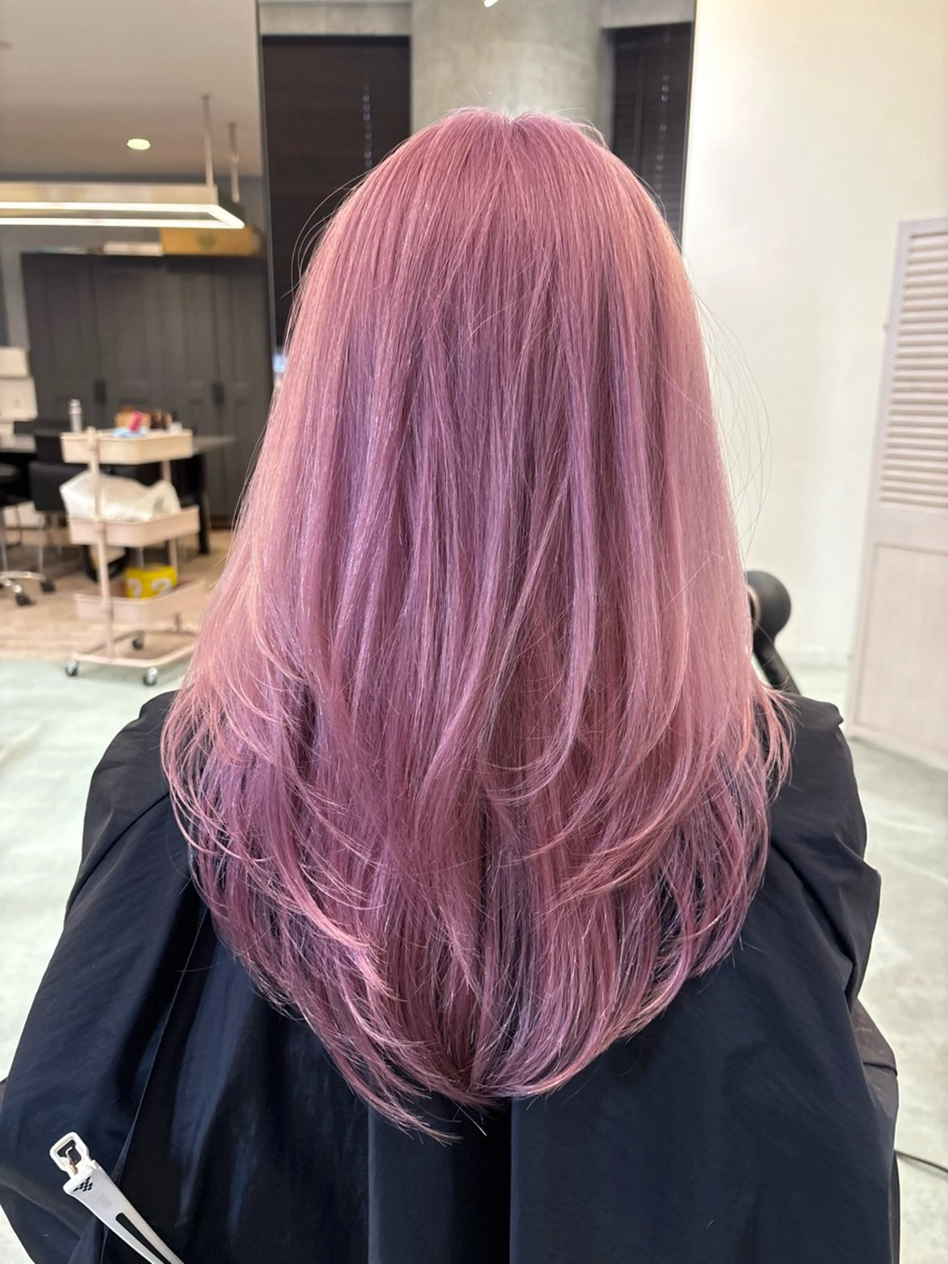 セミロング ヘアカラー ケアブリーチ🌟 ♢WATARU♢のヘアスタイル