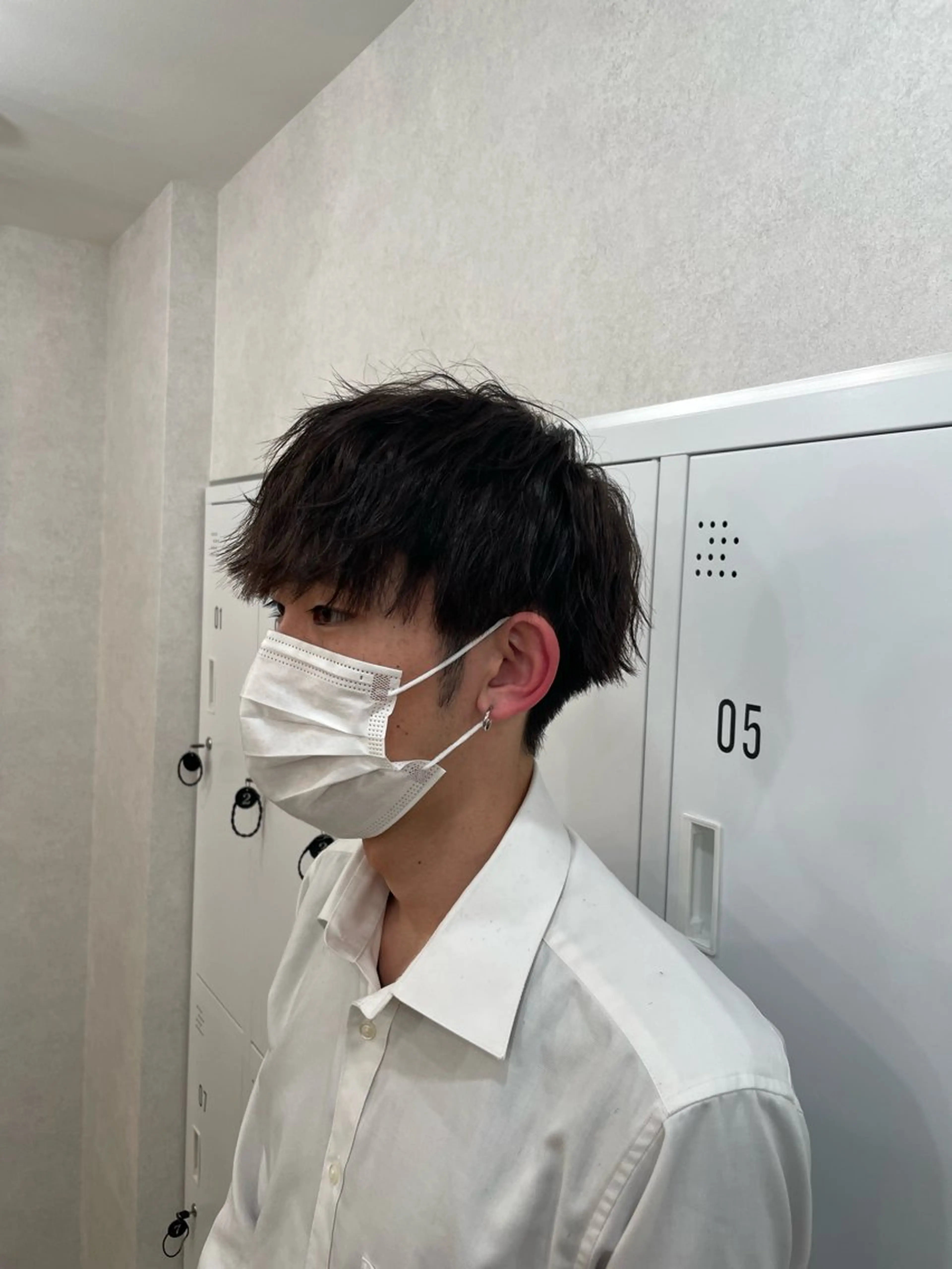 ショート メンズ マッシュ マッシュヘア 植原 遥夏のヘアスタイル