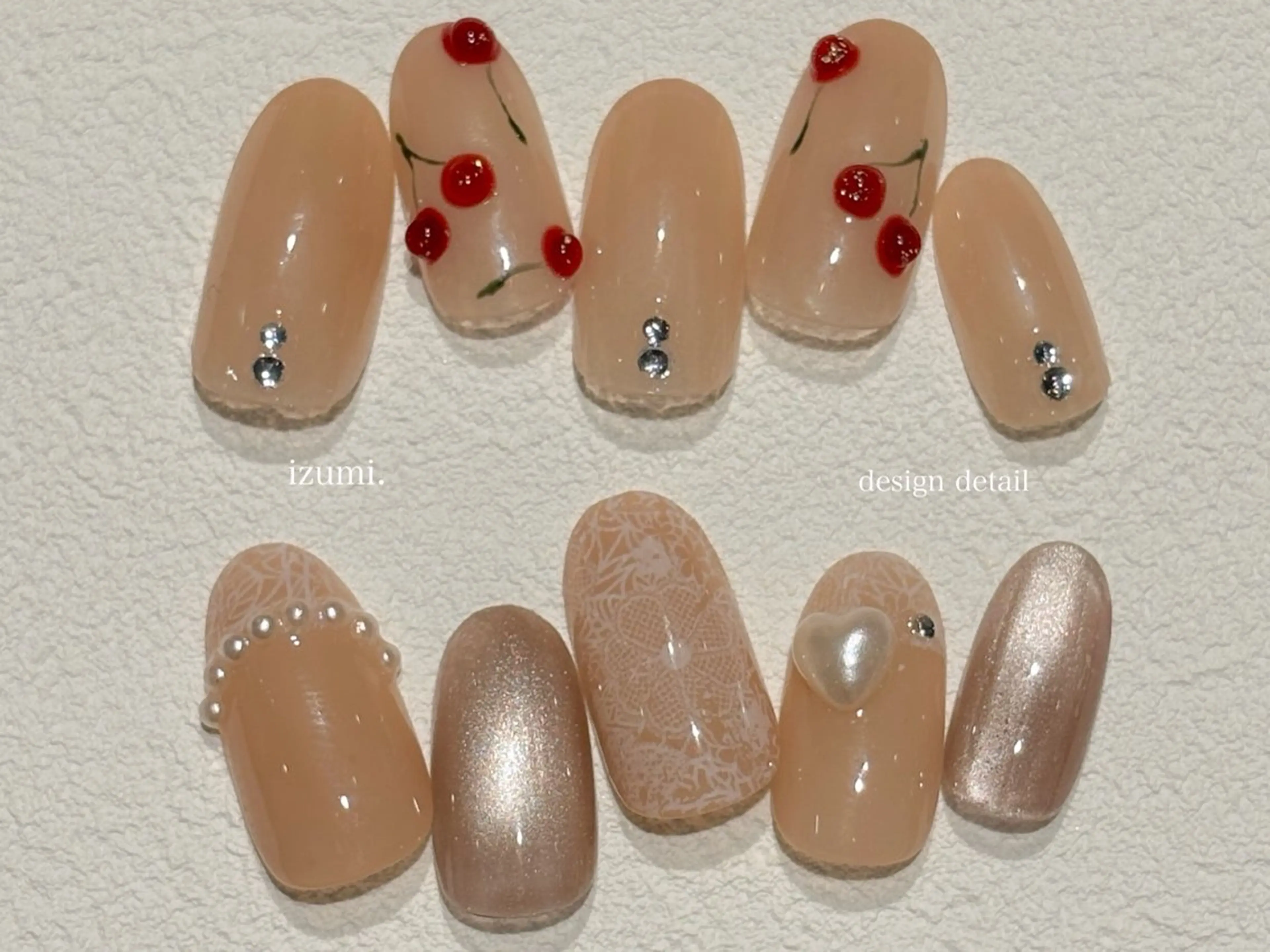 ネイル ハンドネイル IZUMIꕤnail 堺筋本町｜心斎橋のネイルデザイン