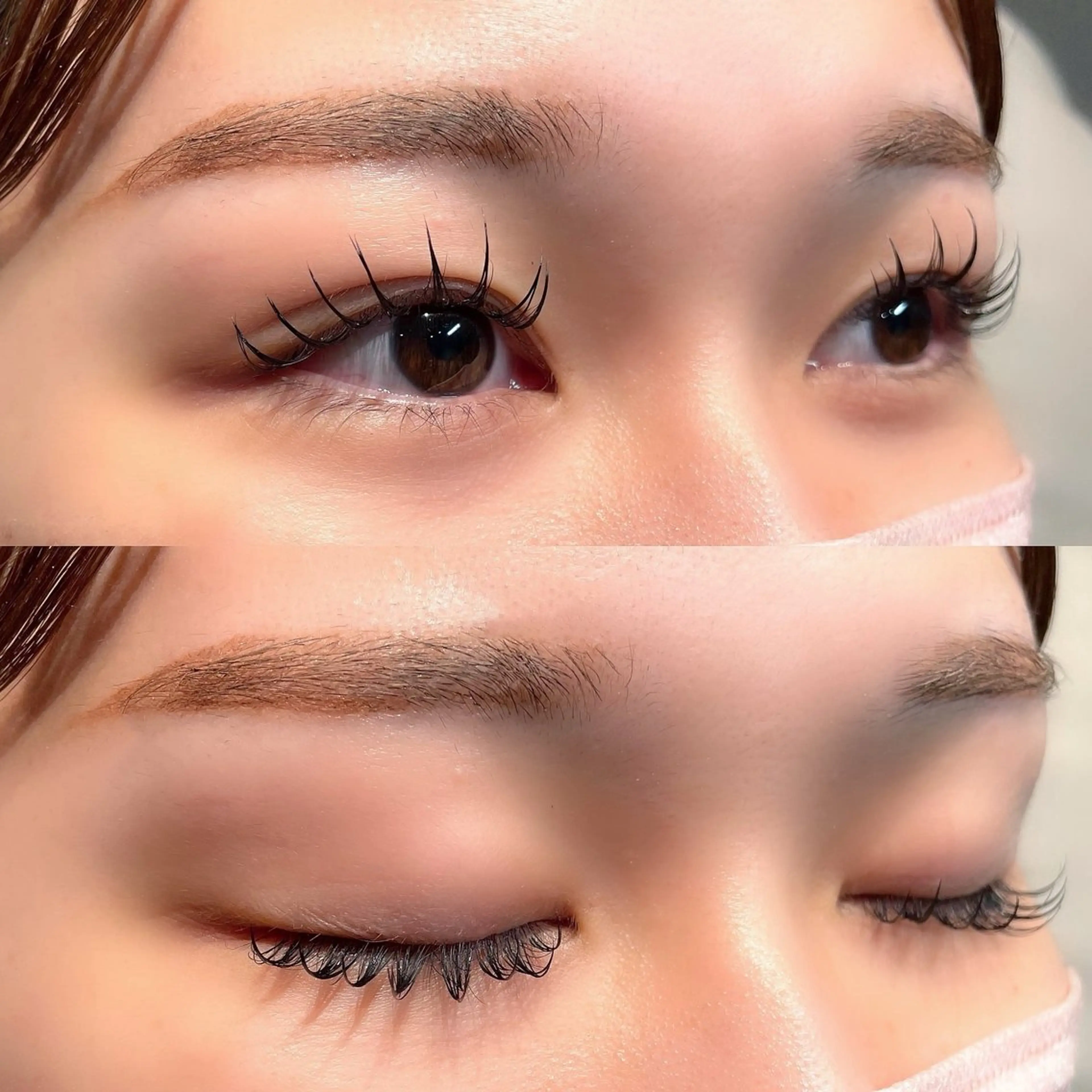 パリエク(フラットラッシュ80~100本)  コーティング剤付き🦋LEDに変更可(＋1100円)🌟𓂃 𓈒𓏸◌の写真