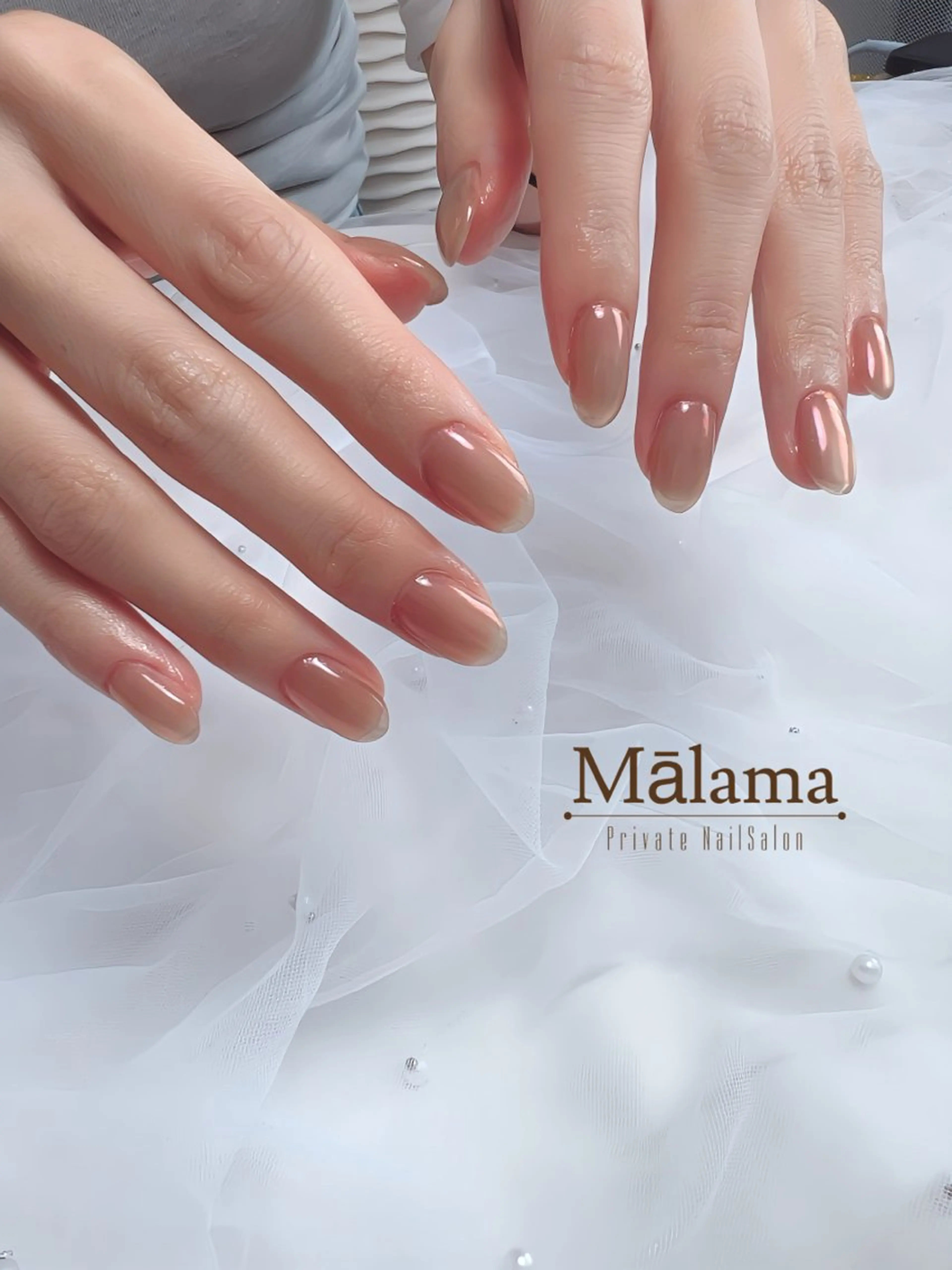 ネイル オーロラネイル Malama ___Ayakaのネイルデザイン