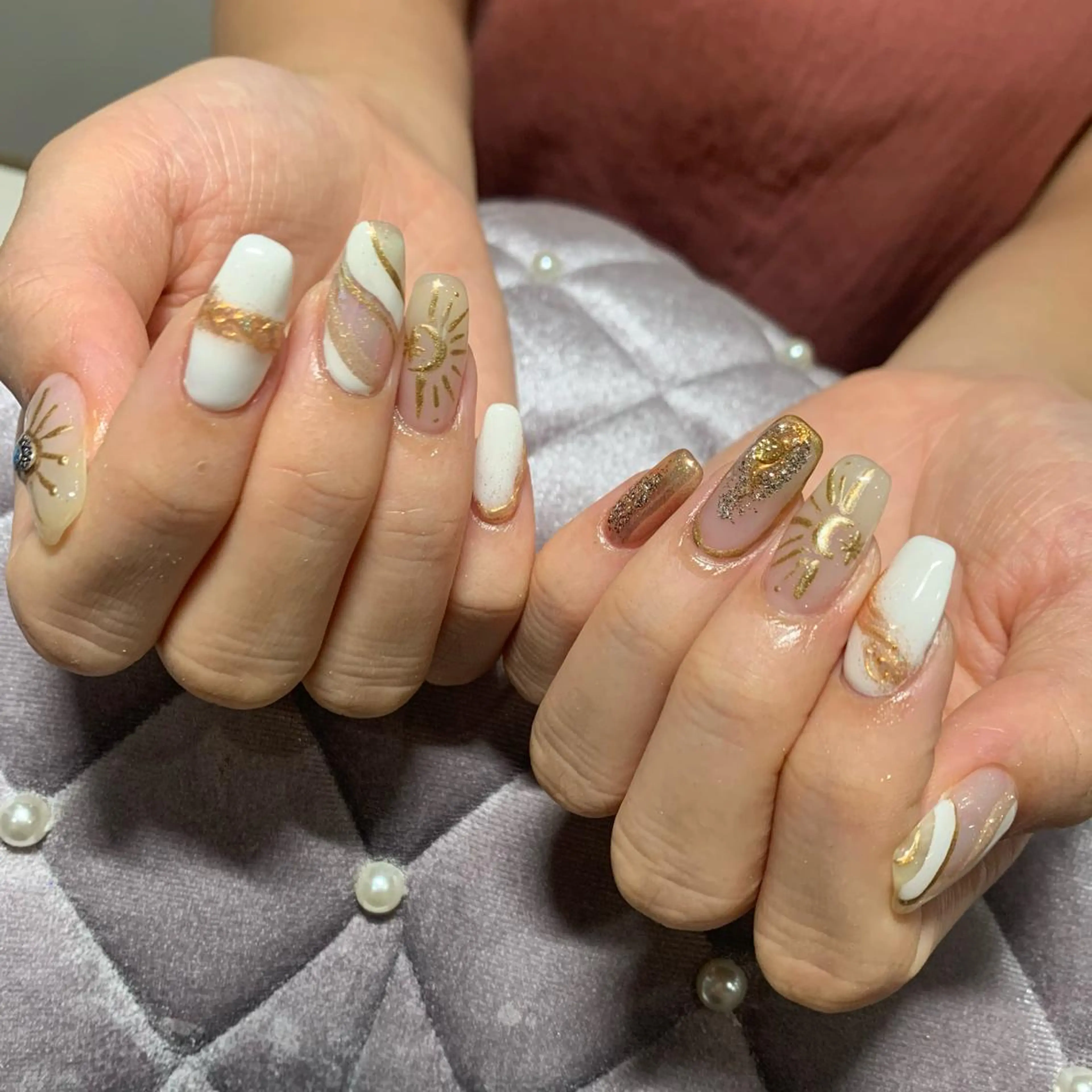 ネイル ニュアンスネイル ハンドネイル beauty salonREMIAのネイルデザイン