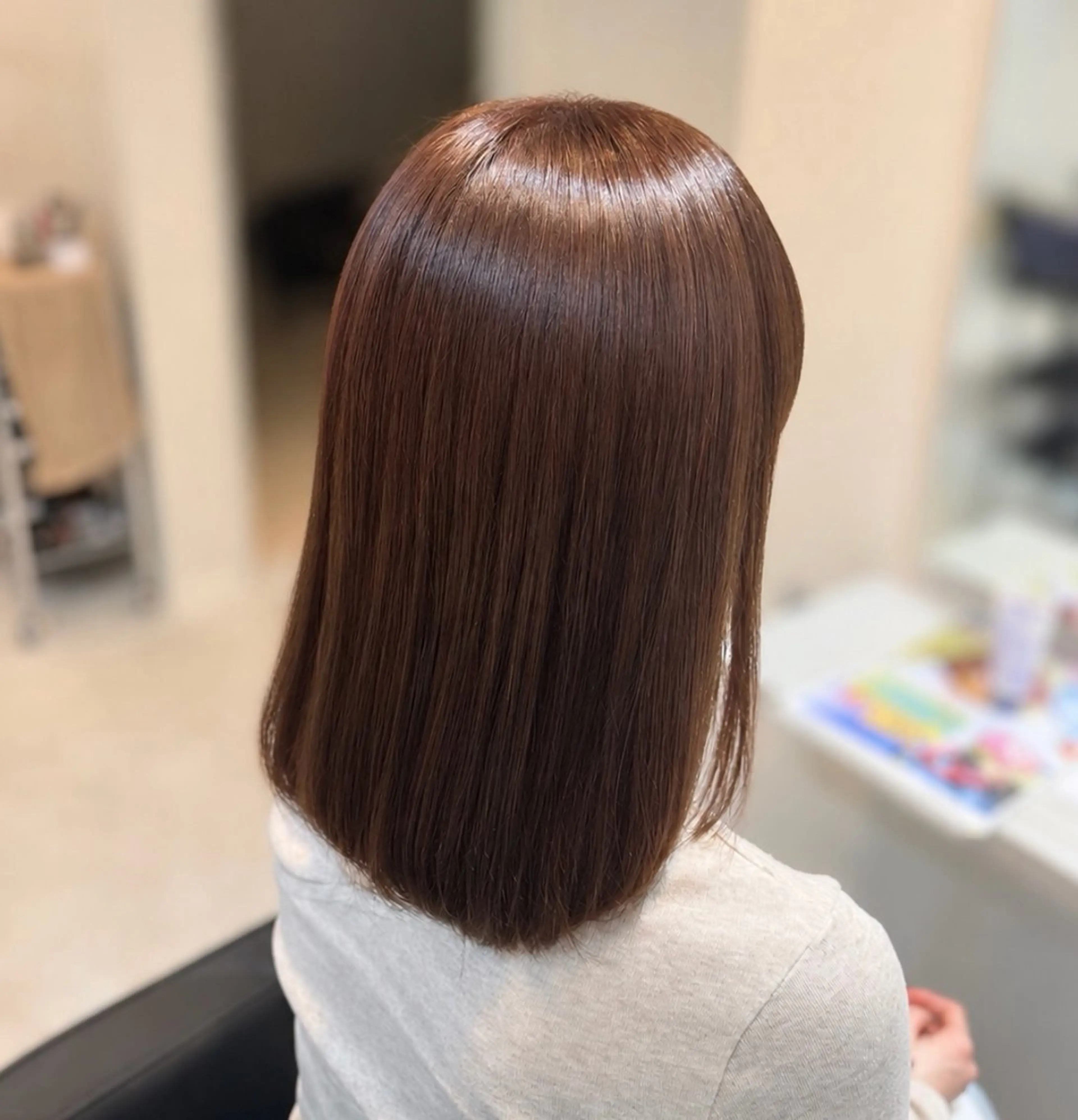 カラー めぐみ/透明感カラー /ヘアセットのヘアスタイル