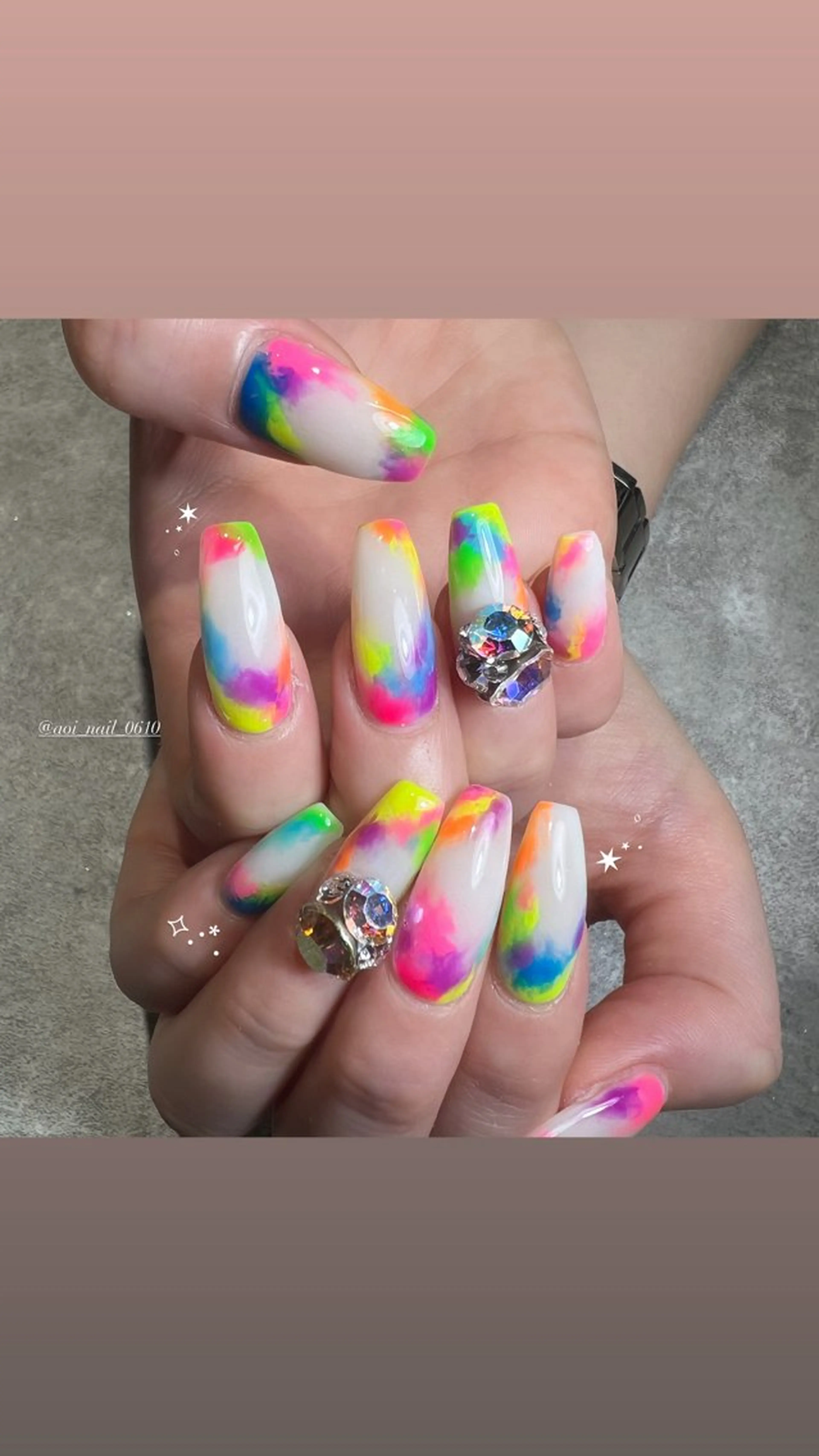 ネイル ハンドネイル Nailist Aoiのネイルデザイン