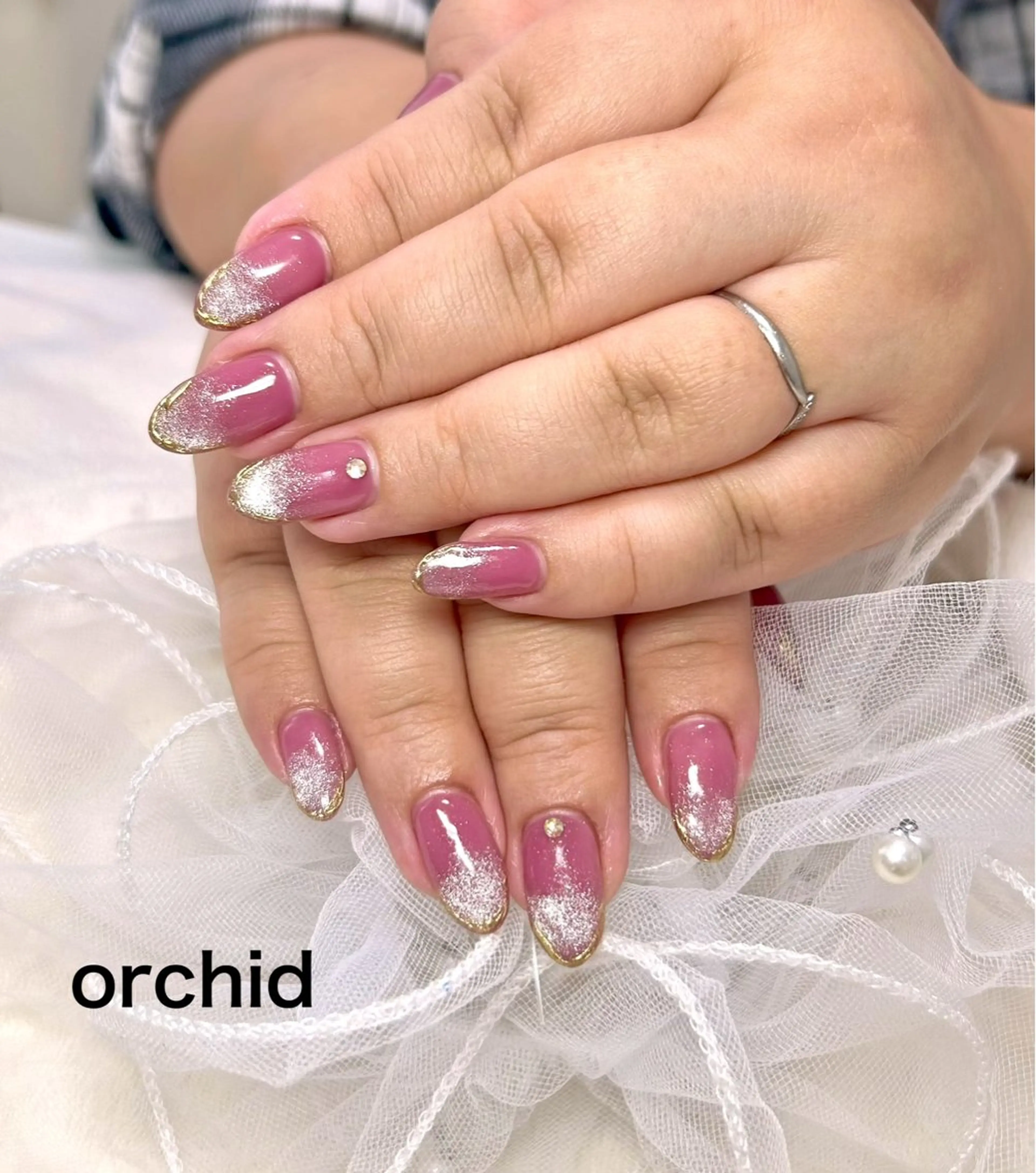 ネイル orchid ♡オーキッドのネイルデザイン