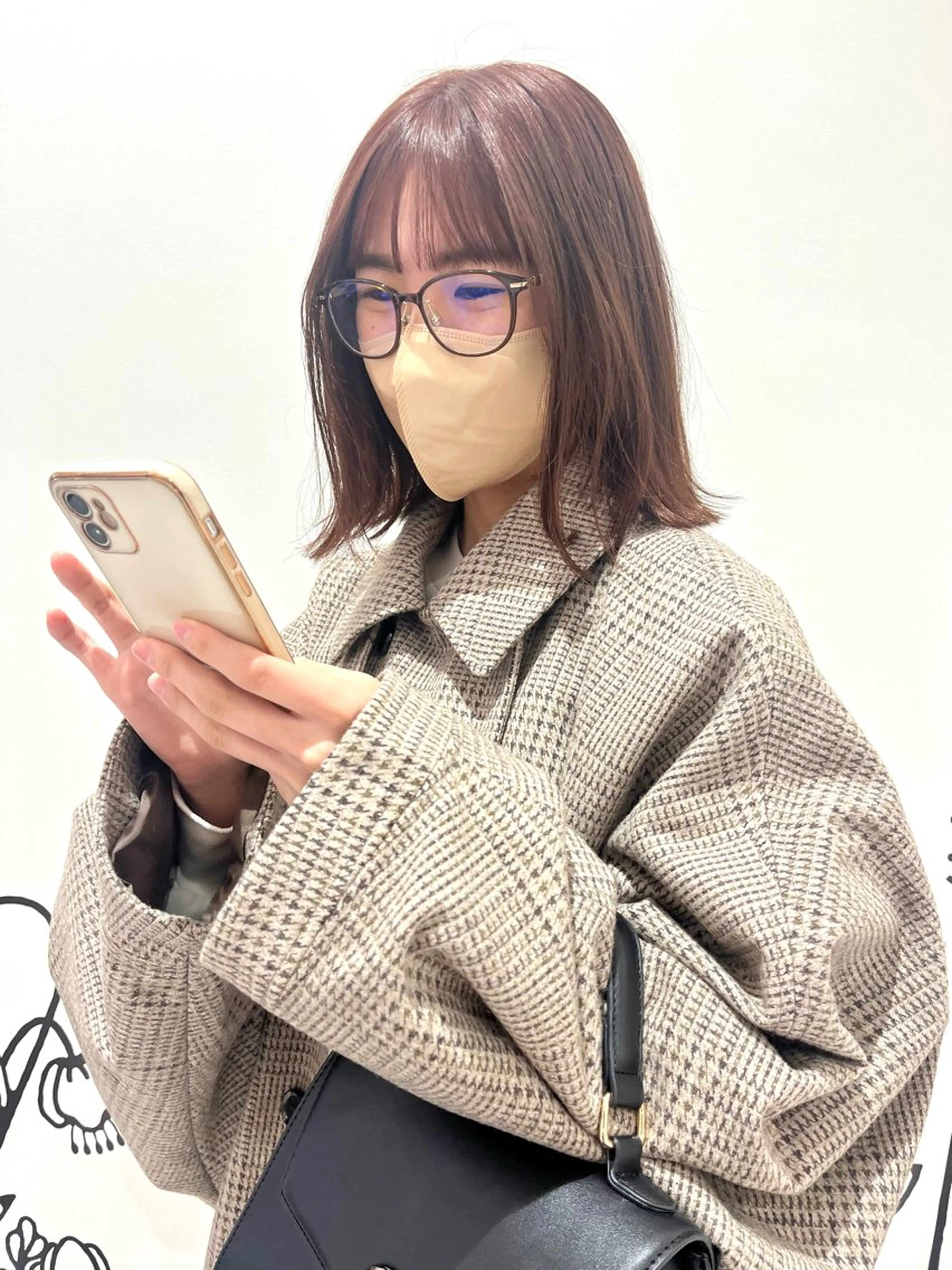 ショート カラー ヘアアレンジ ブリーチ ボブ カット ヘアカラー トリートメント ヘアセット 🌷ボブ/髪質改善 ストレートのヘアスタイル