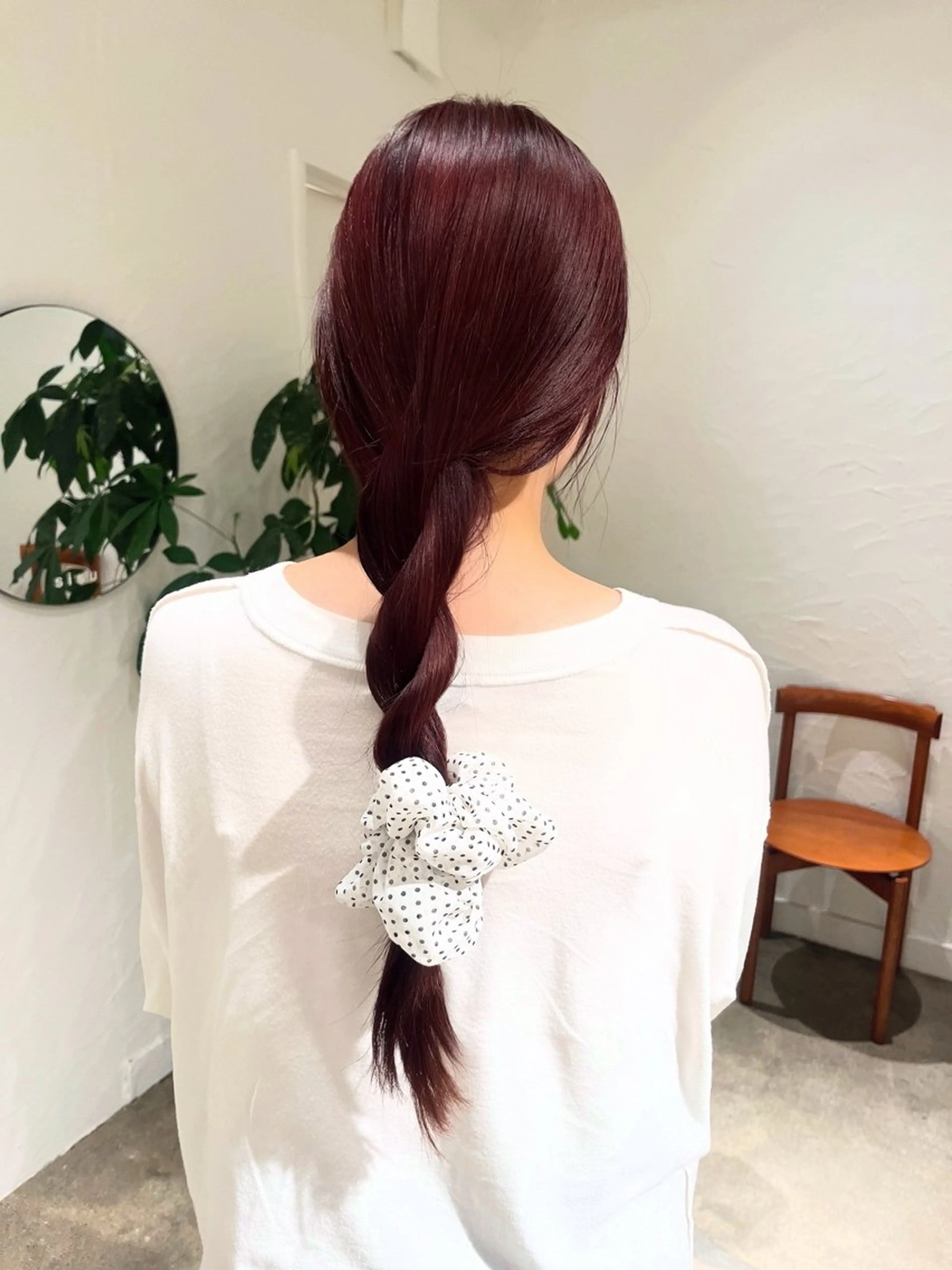 カラー ヘアアレンジ yoshihama sumireのヘアスタイル