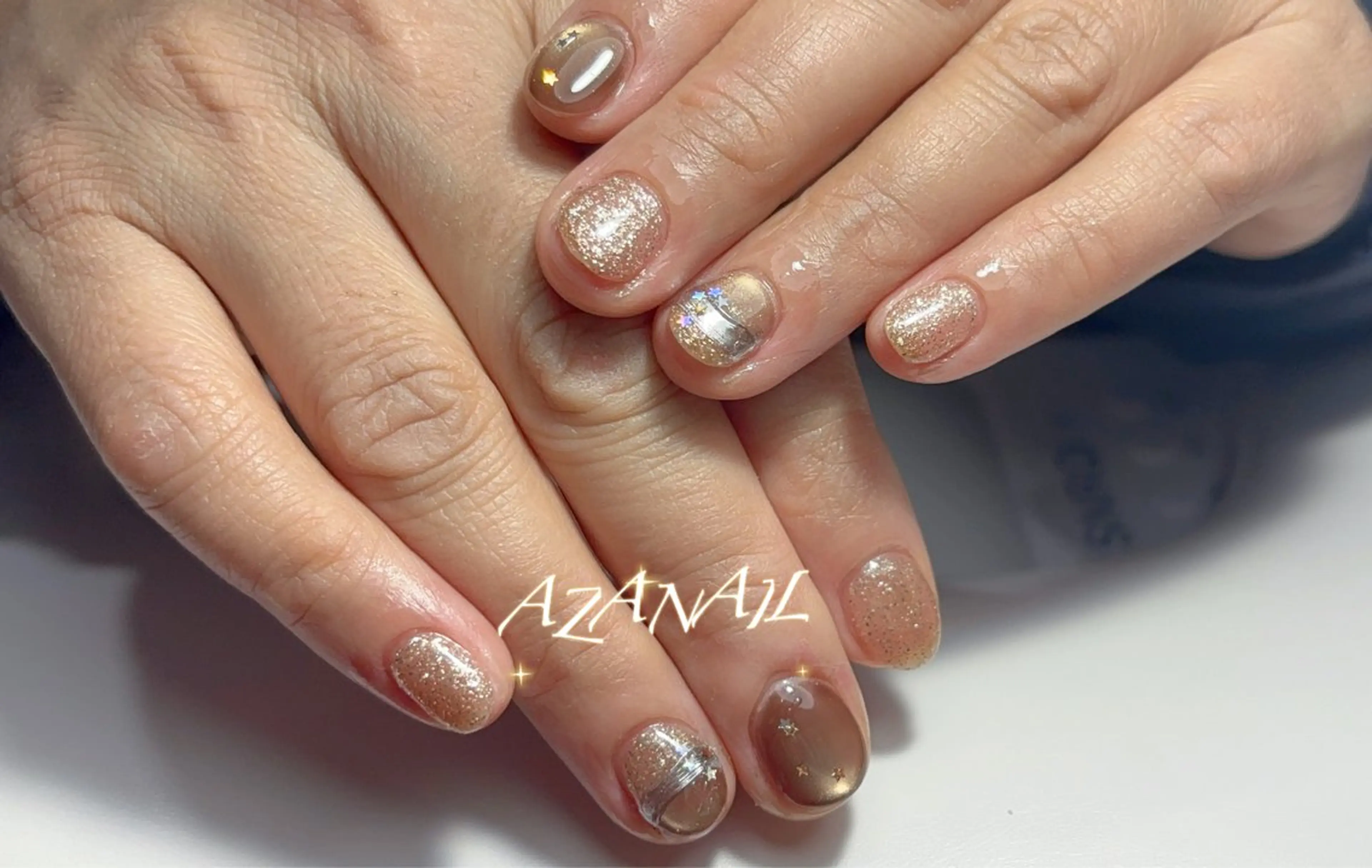 ネイル ハンドネイル AZA NAILROOMのネイルデザイン