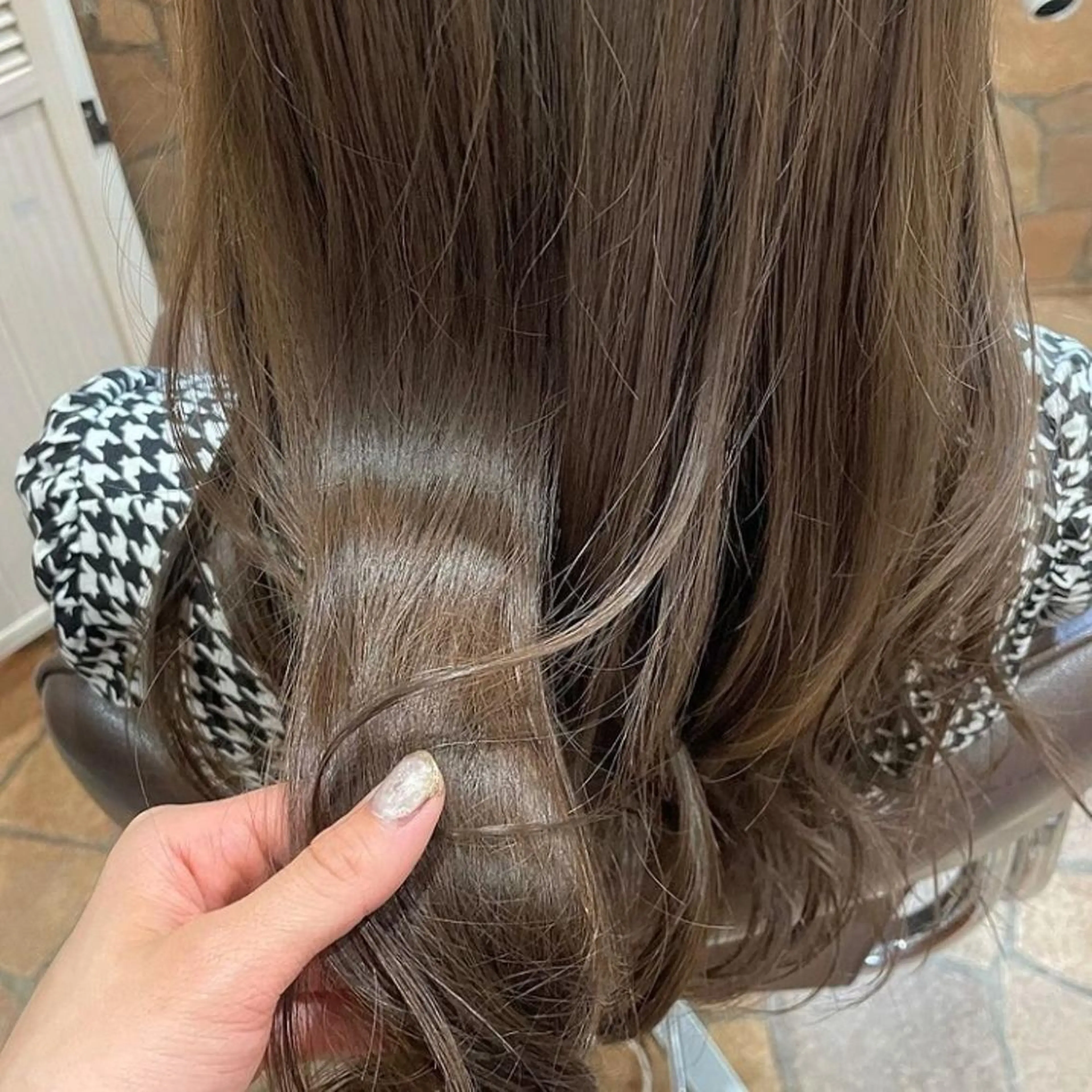 ミディアム annoii _pomのヘアスタイル