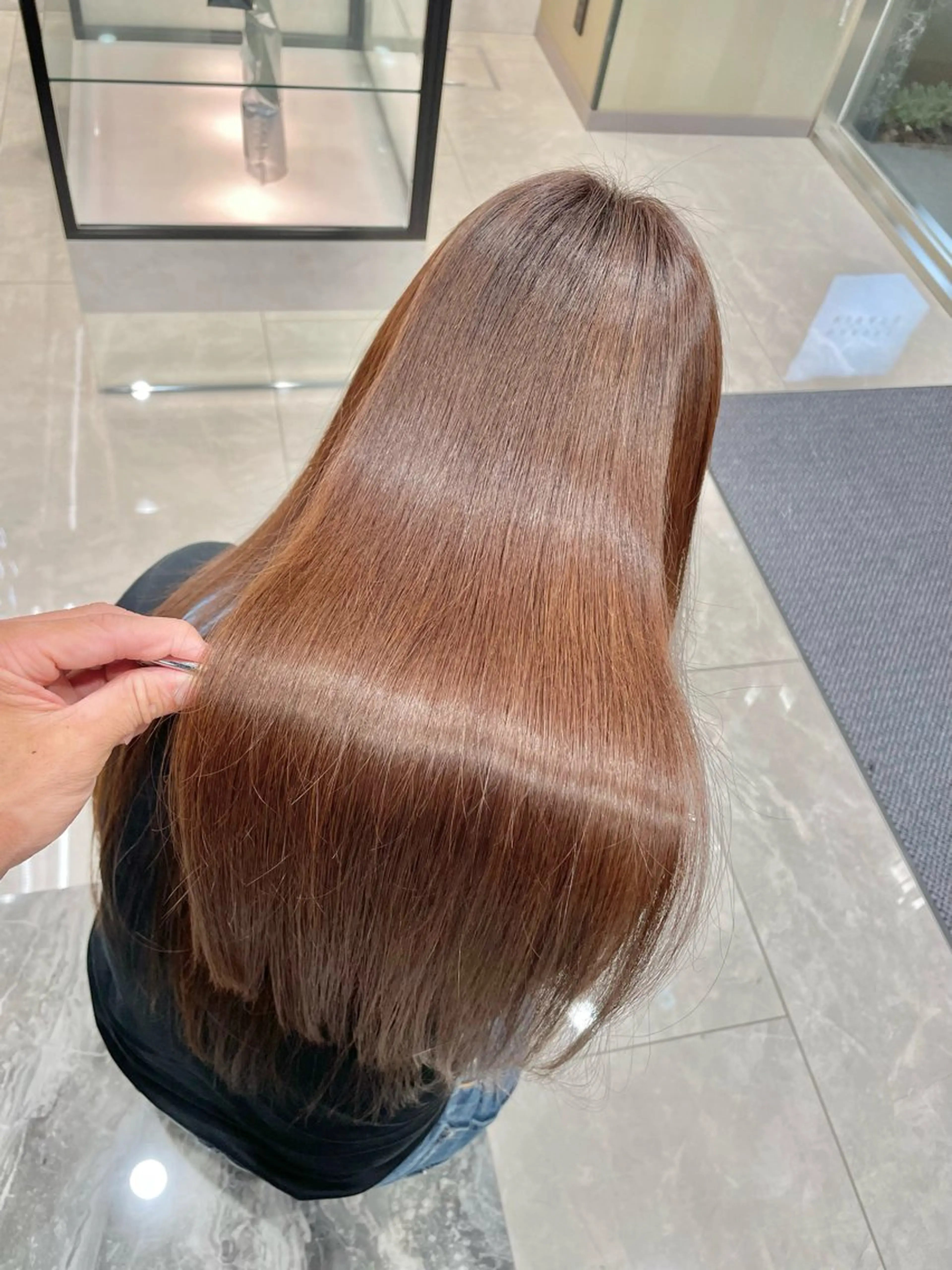 ロング ハルキミナトジャパン所属・藤田優介 [大宮/縮毛矯正]のヘアスタイル