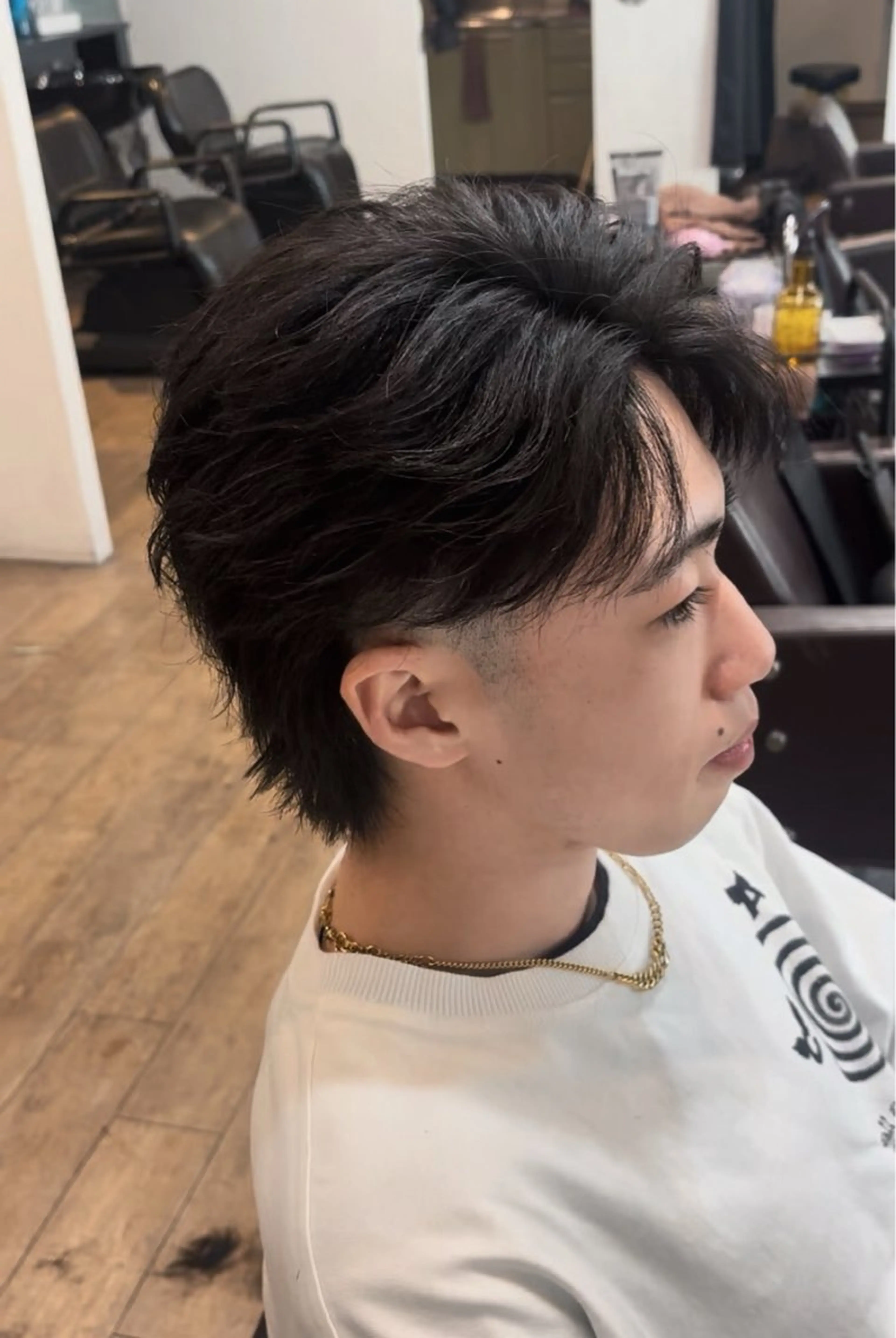 ショート メンズ ショートヘア カット トリートメント 梅垣 紗英のヘアスタイル