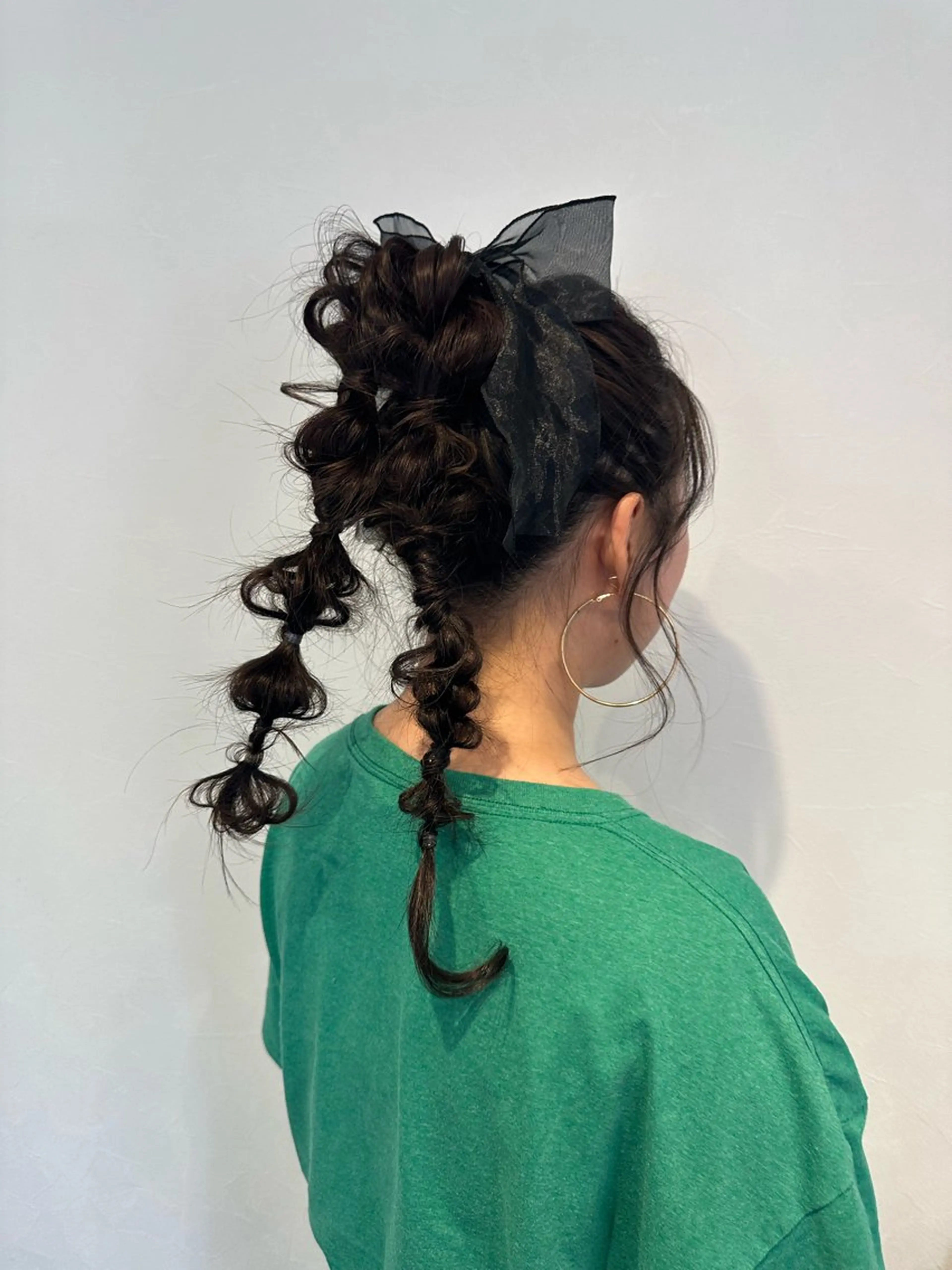 ヘアアレンジ レイヤー/ハイトーン WAKANAのヘアスタイル