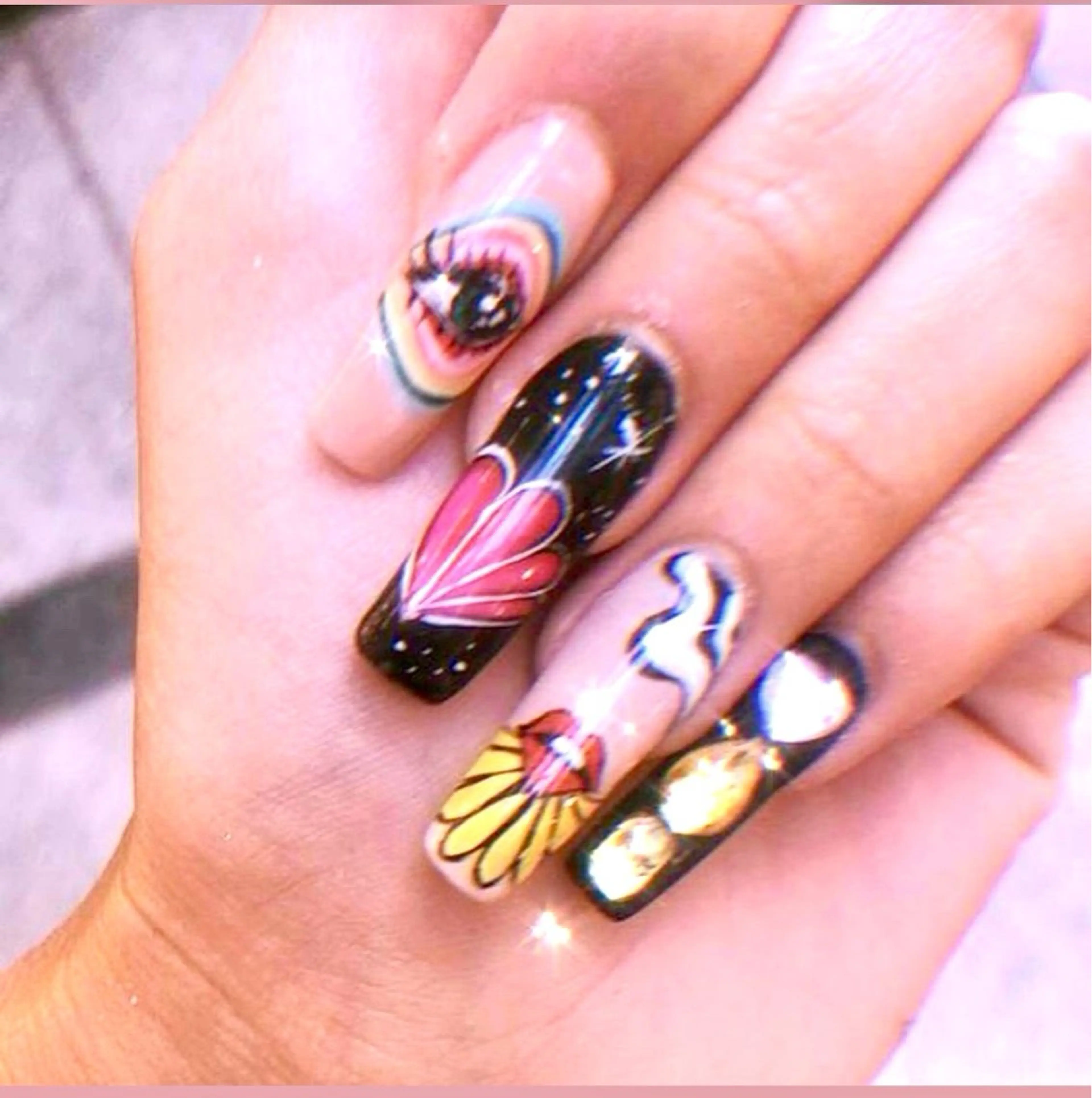 ネイル ネイル/束感まつ毛 MOANA天王寺店のマツエク・マツパデザイン