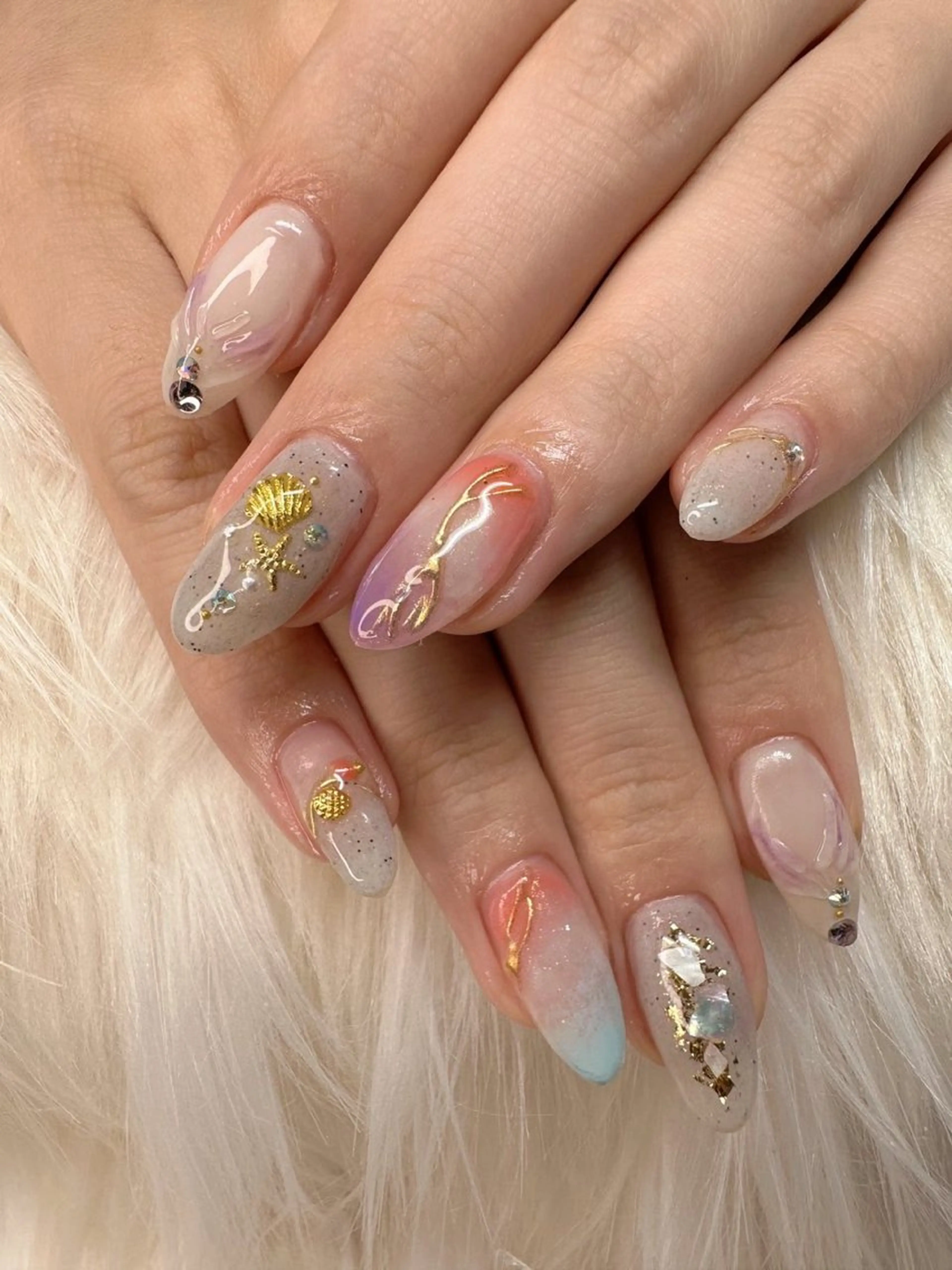 ネイル ハンドネイル VIOLA .nailのネイルデザイン