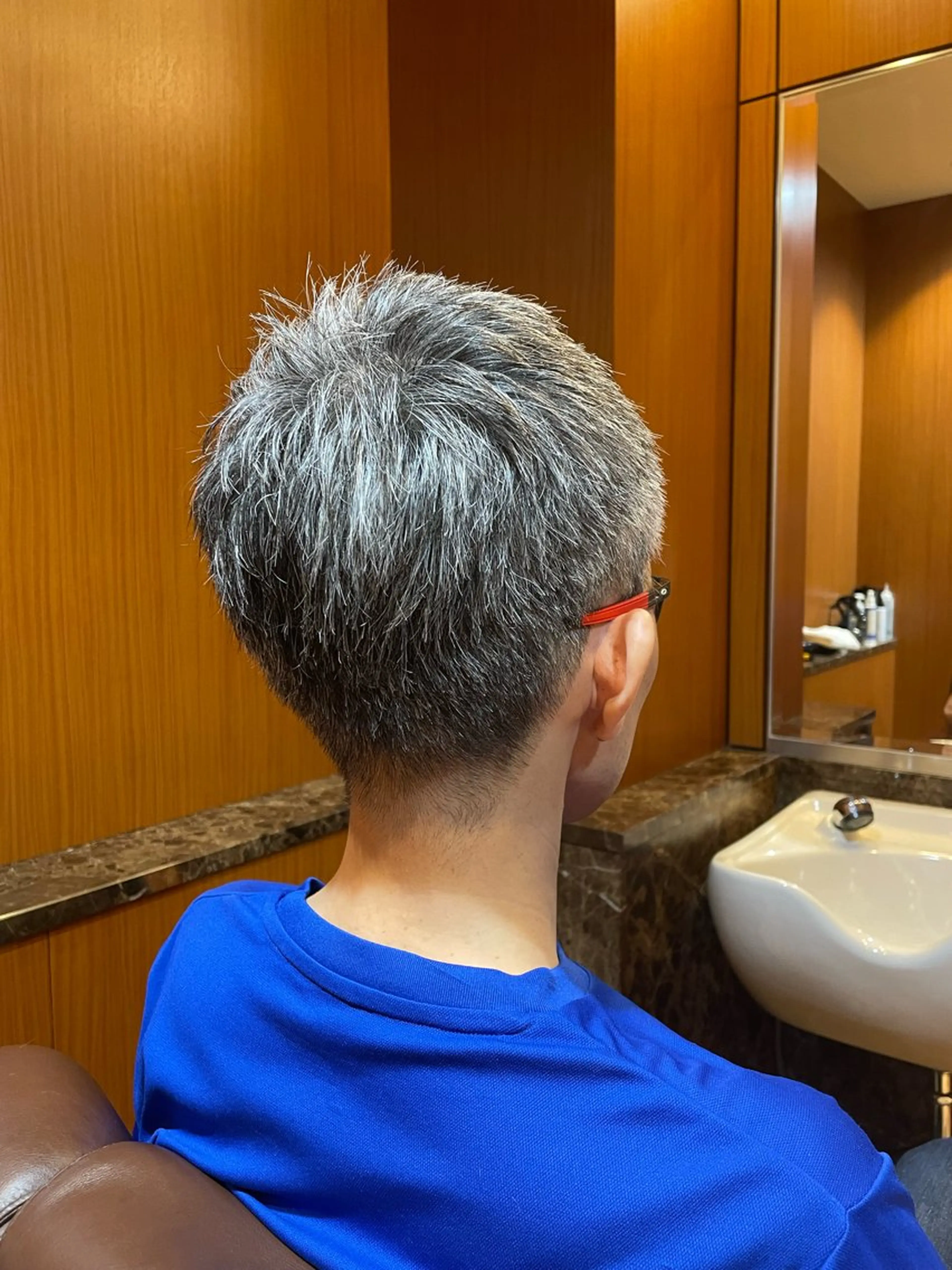 ショート メンズ シマサキ シイナのヘアスタイル