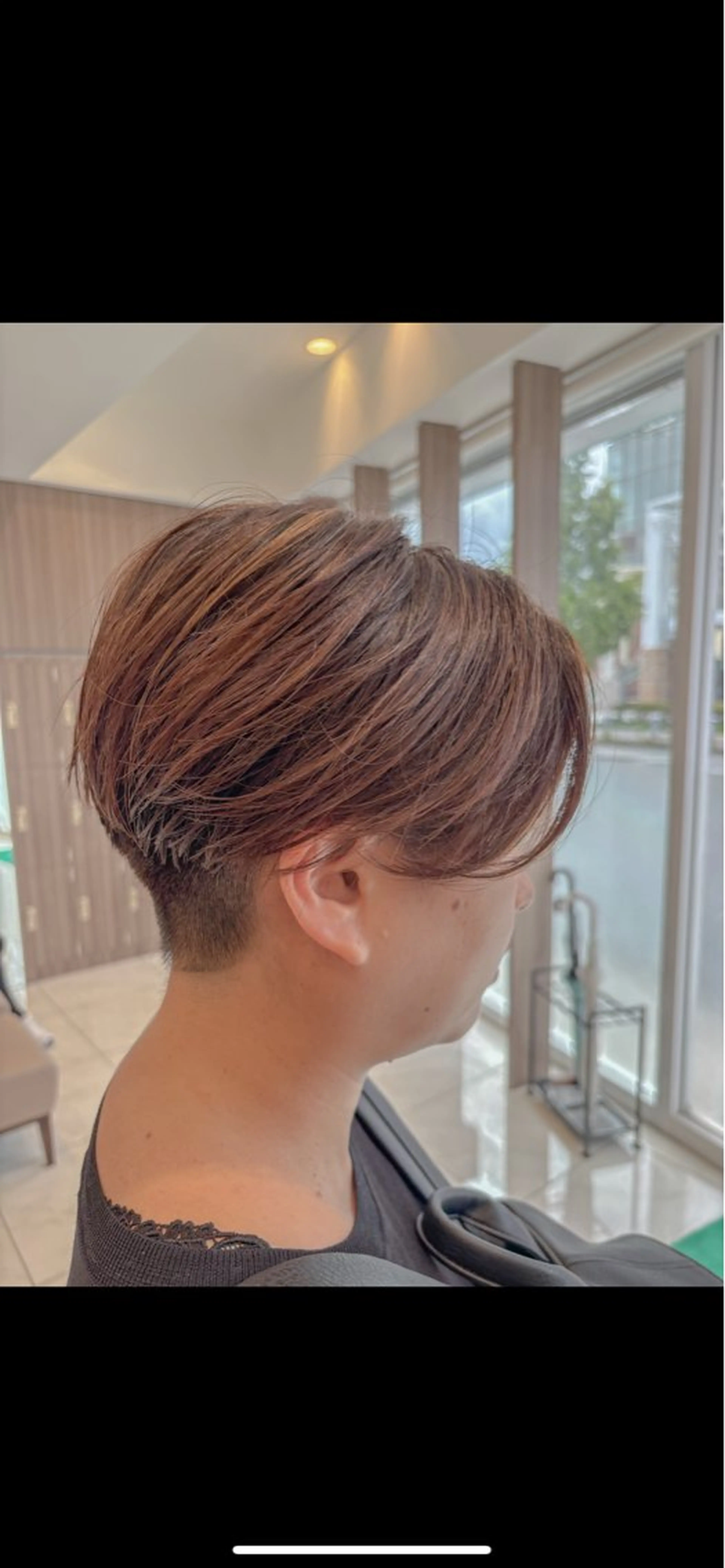 ショート ハンサムショート ショートヘア ✨白髪ぼかし脱白髪/ 山口智弘✨のヘアスタイル