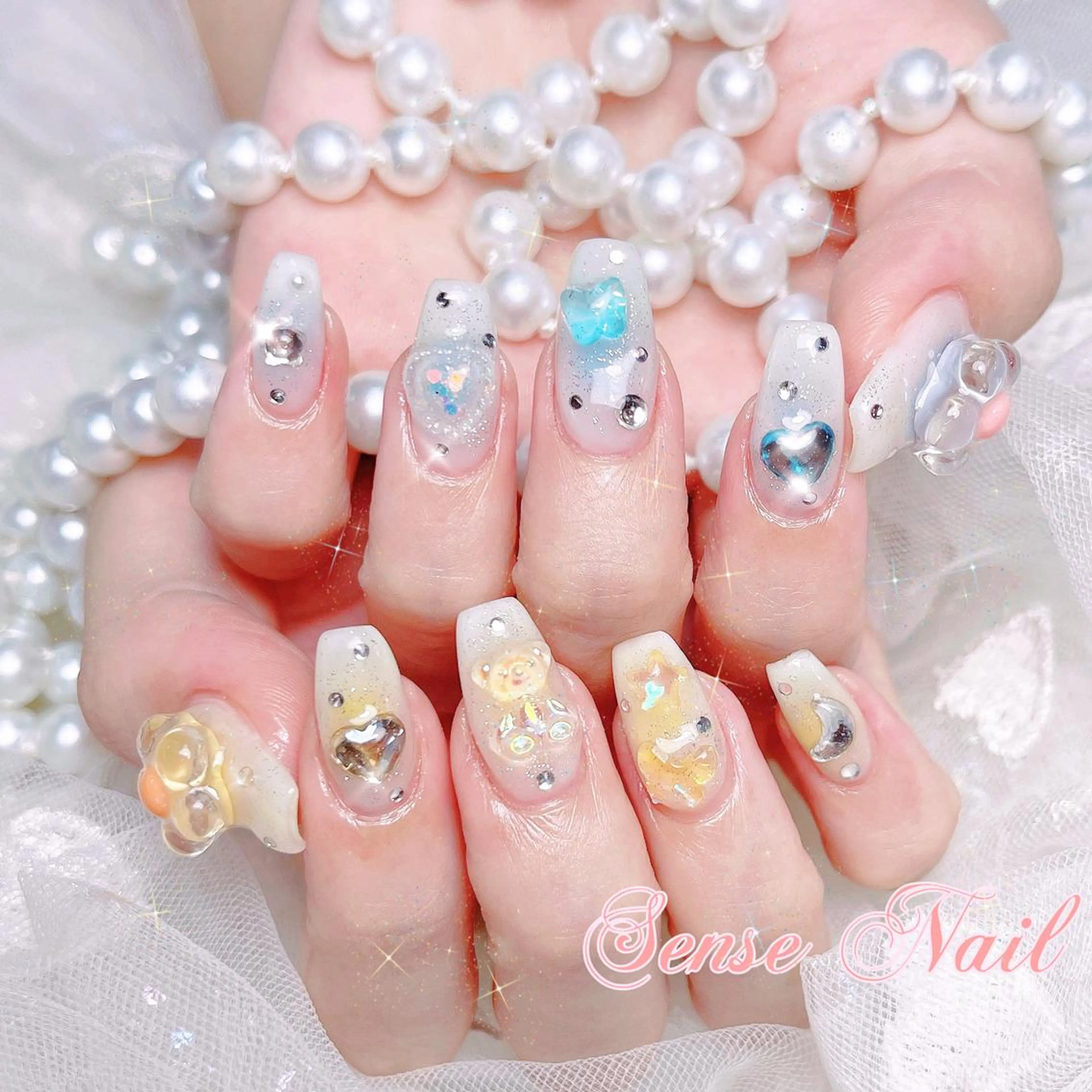 ネイル ハンドネイル ハンドケア 🎀Sense Nail渋谷店🎀のネイルデザイン