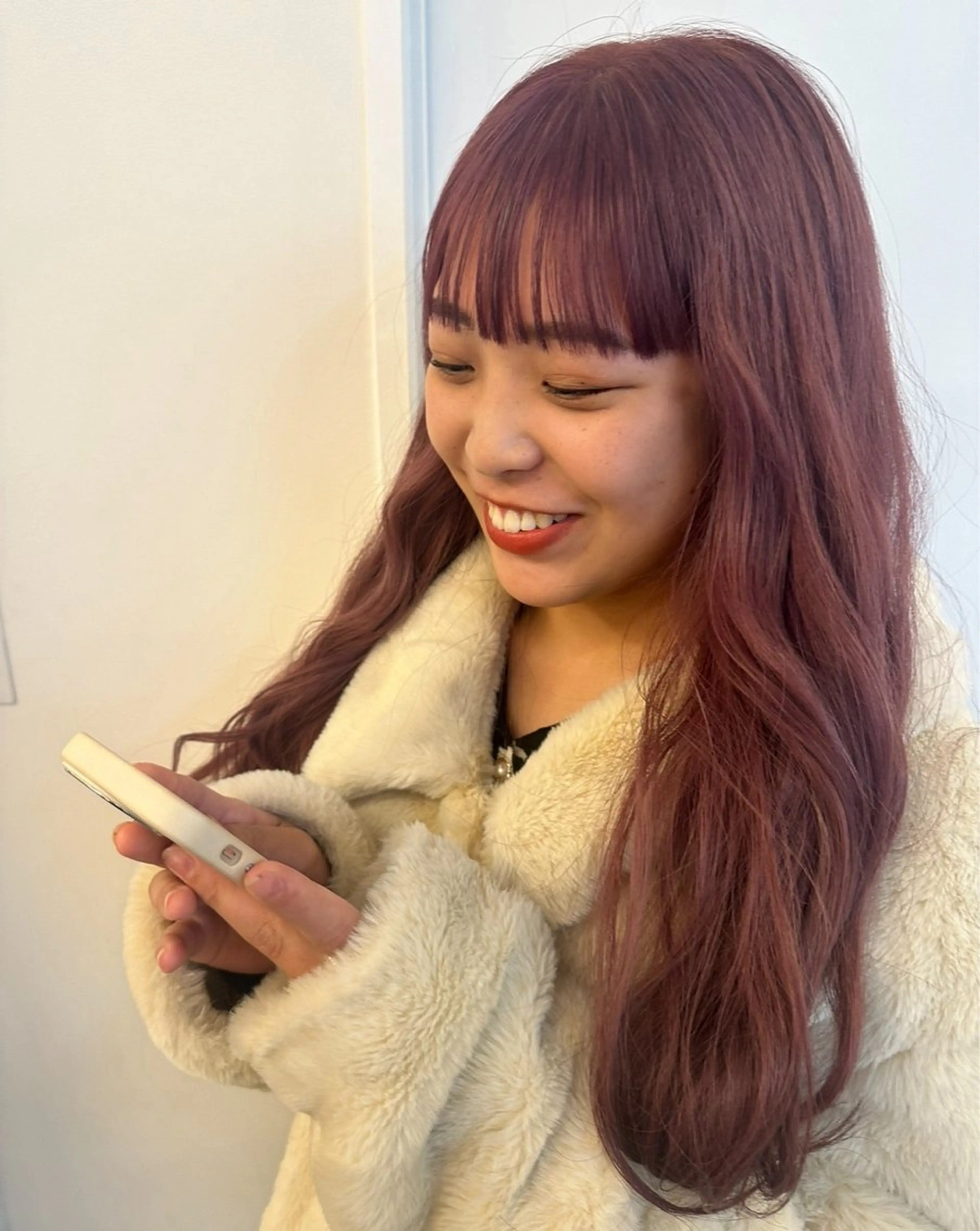 ロング オノ アイラのヘアスタイル