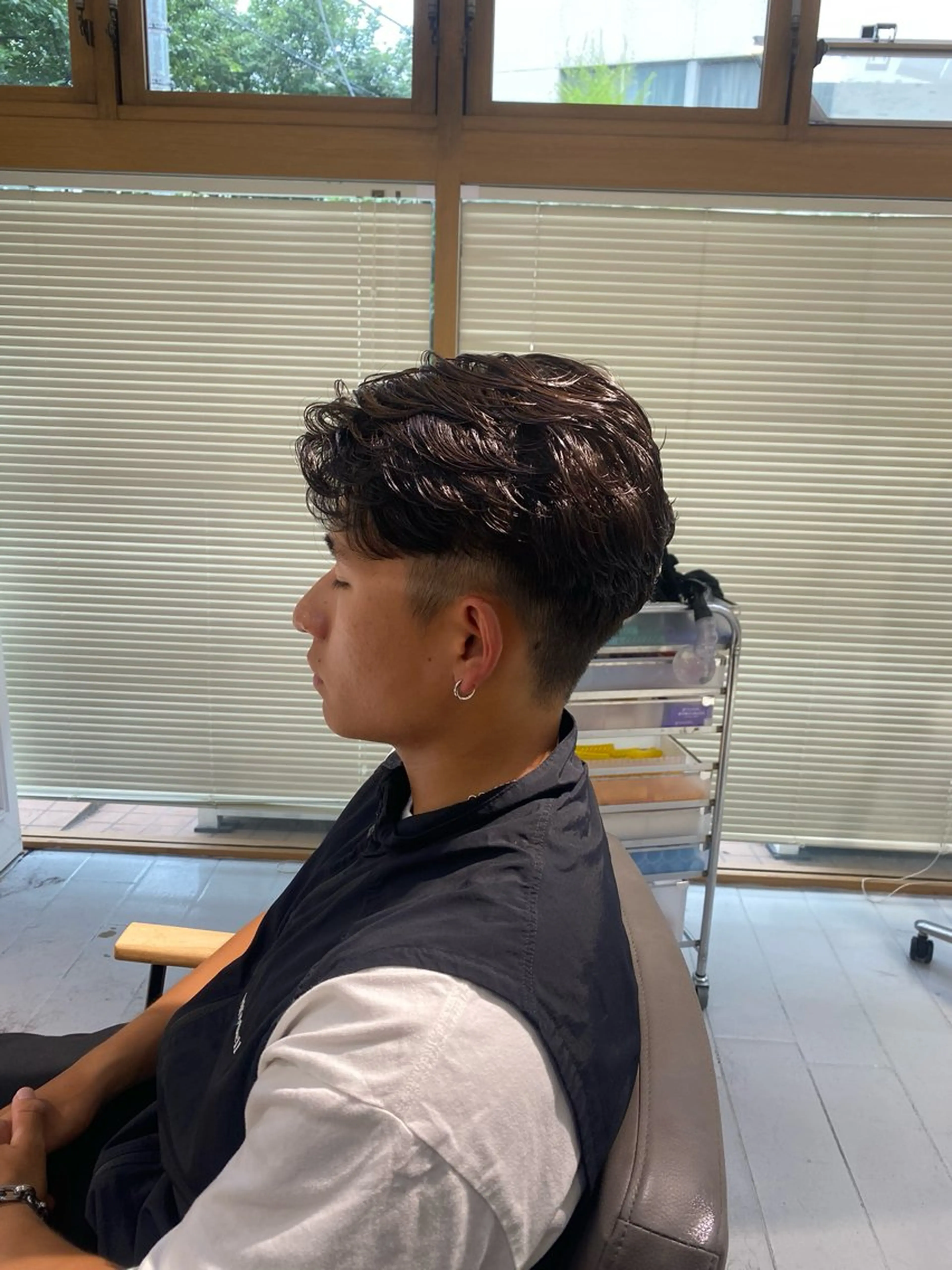 パーマ メンズ カット パーマ メンズカット/ニュア ンスパーマkaitoのヘアスタイル